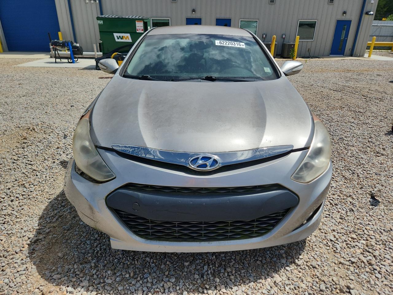 2013 Hyundai Sonata Hybrid Gray vin: KMHEC4A47DA083251