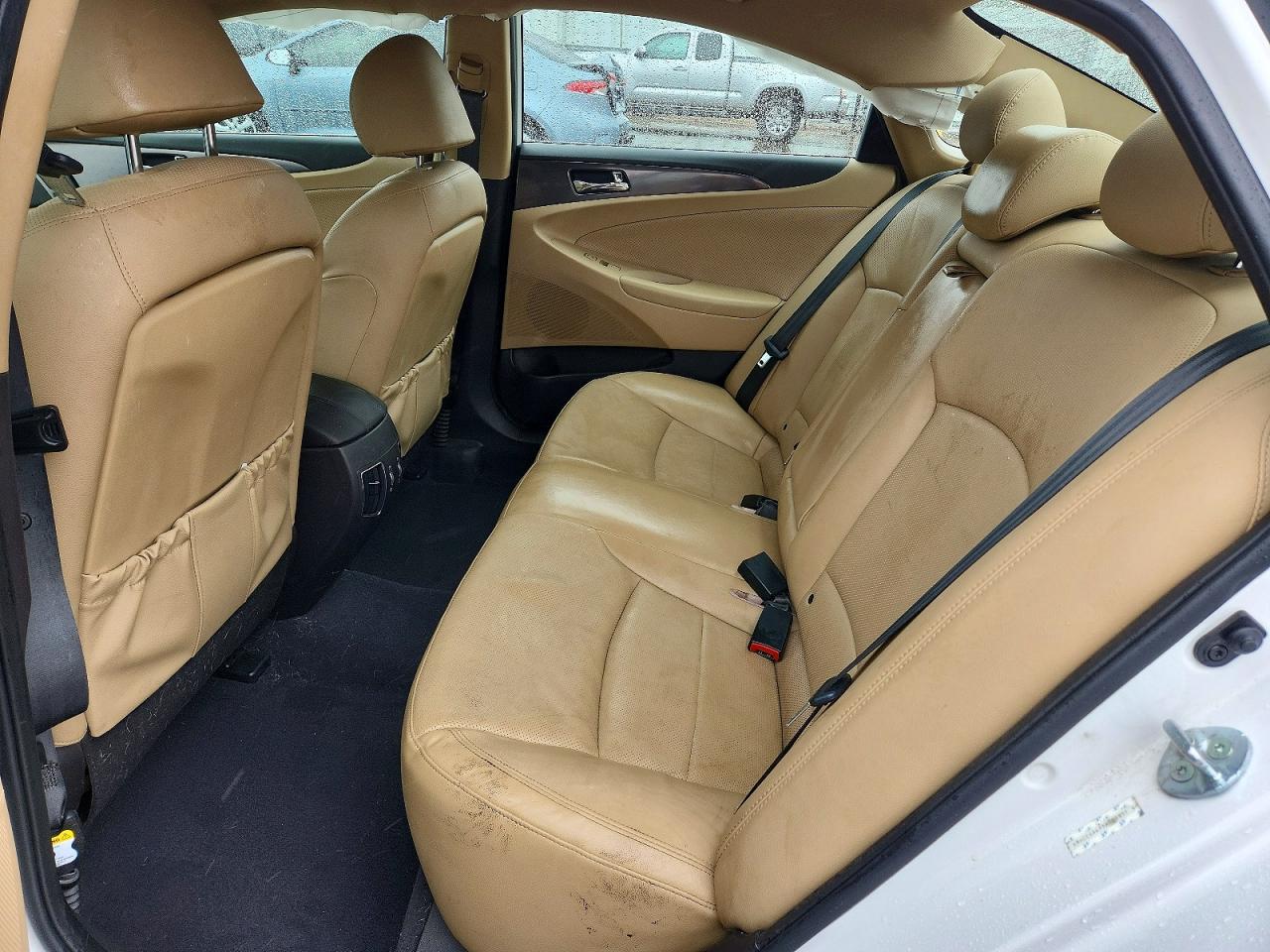2013 Hyundai Sonata Hybrid White vin: KMHEC4A47DA083931