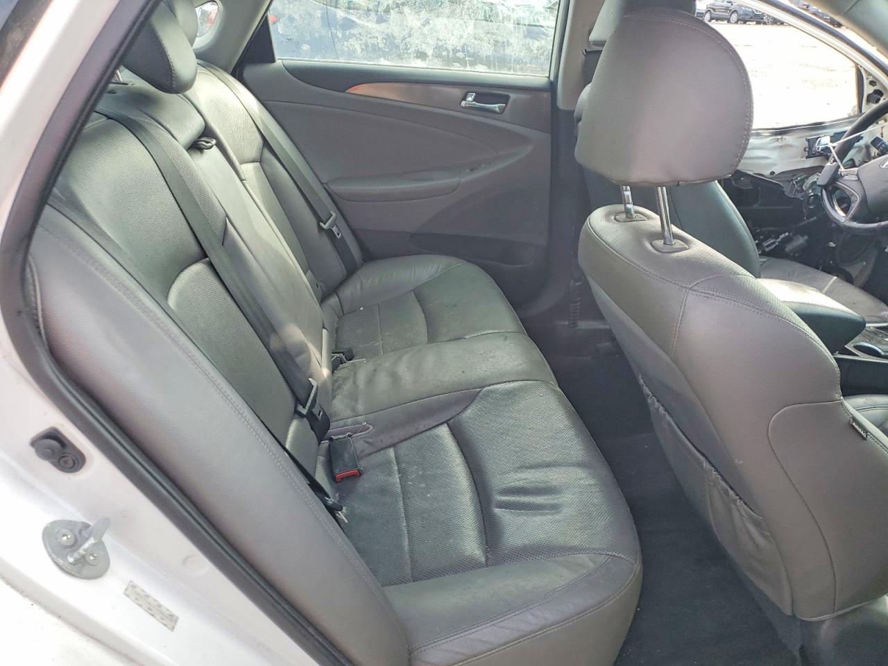 2013 Hyundai Sonata Hybrid Limited Белый vin: KMHEC4A47DA086036