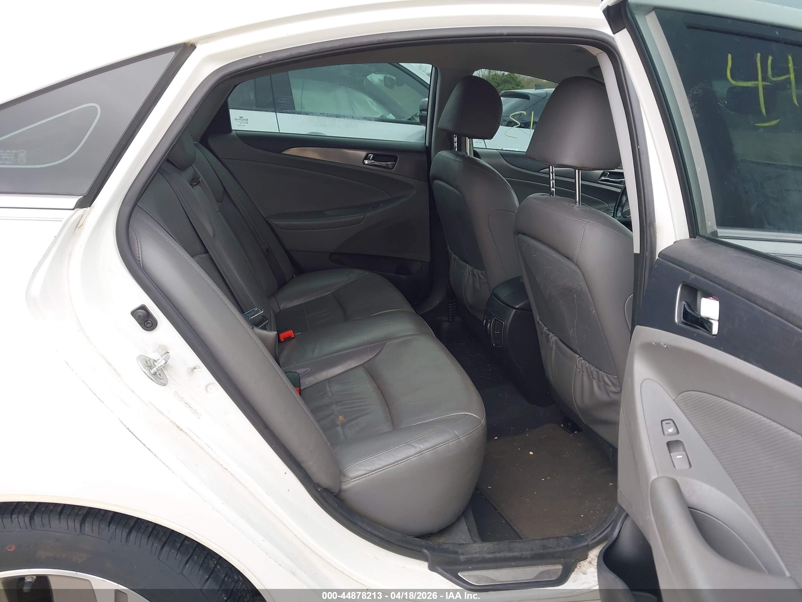 2013 Hyundai Sonata Hybrid Limited Белый vin: KMHEC4A47DA090460