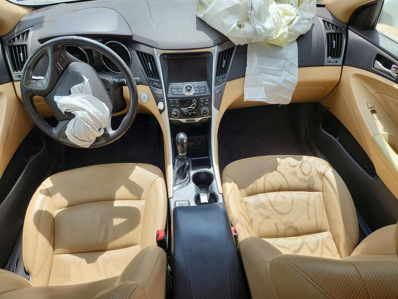 2013 Hyundai Sonata Hybrid Белый vin: KMHEC4A47DA092449