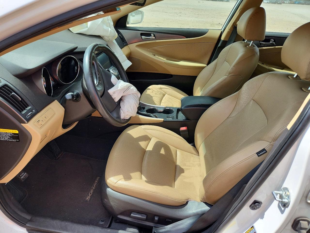 2013 Hyundai Sonata Hybrid Белый vin: KMHEC4A47DA092449