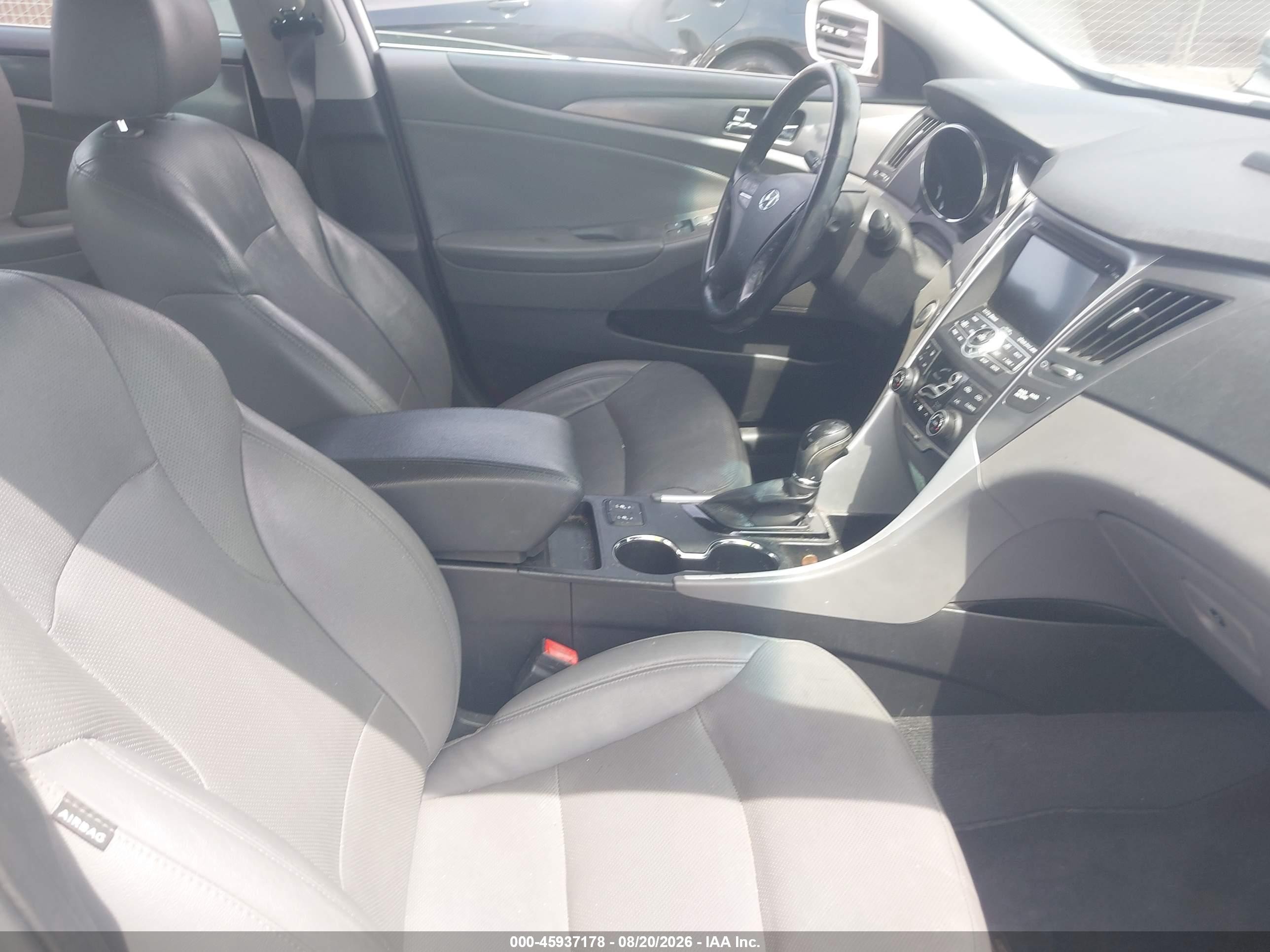 2013 Hyundai Sonata Hybrid Limited White vin: KMHEC4A47DA101263