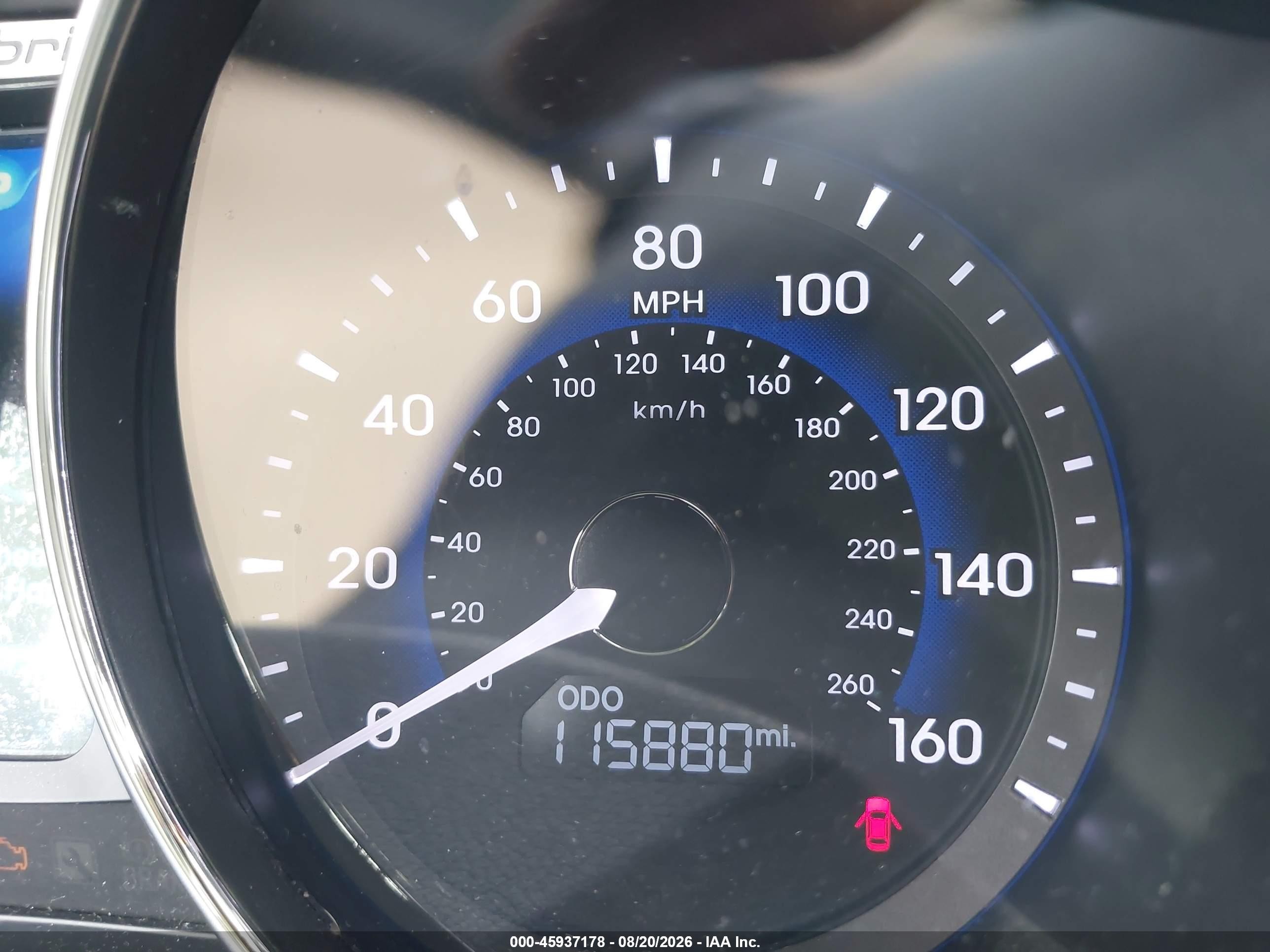 2013 Hyundai Sonata Hybrid Limited White vin: KMHEC4A47DA101263