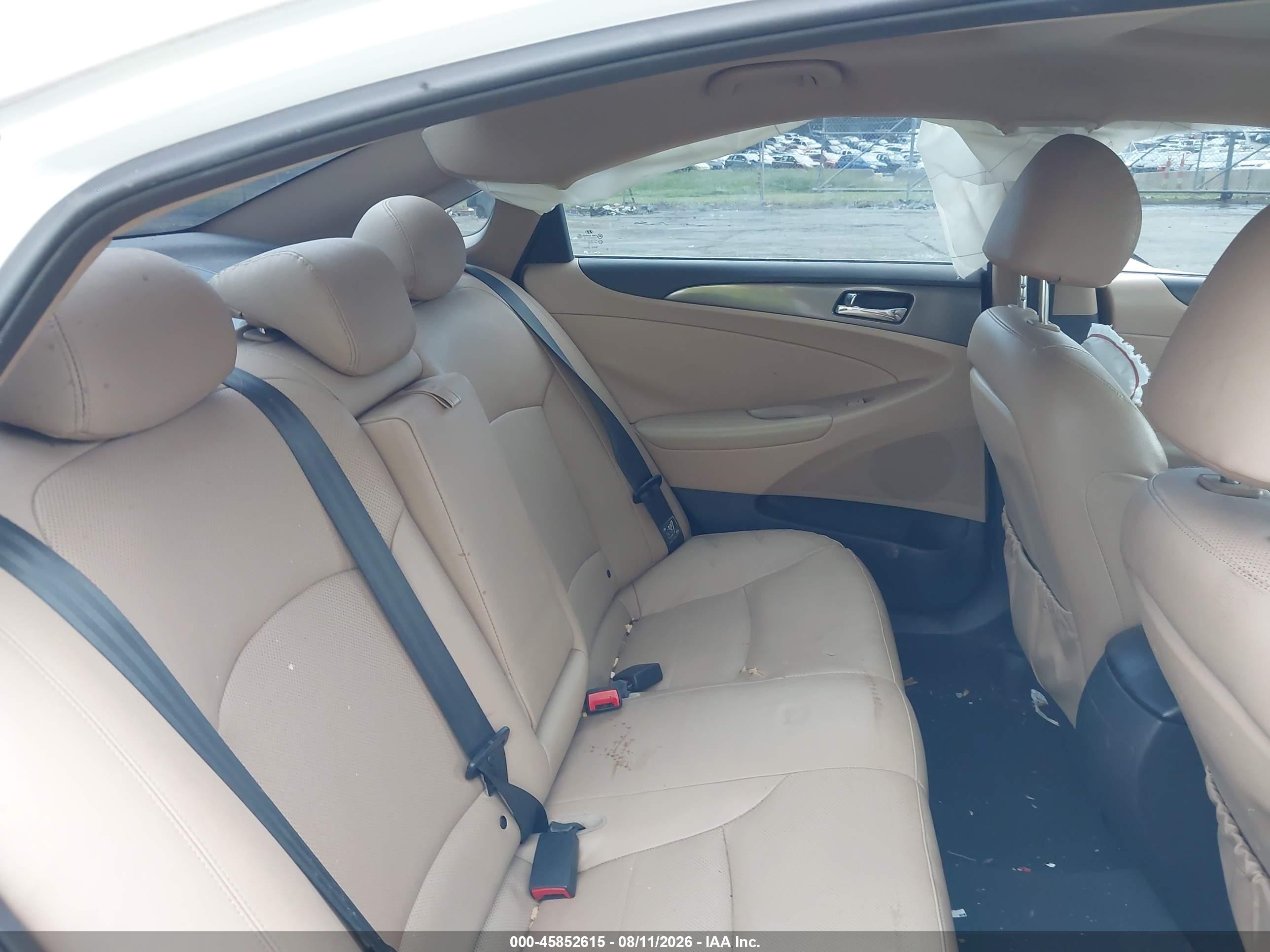 2014 Hyundai Sonata Hybrid Limited Белый vin: KMHEC4A47EA107260