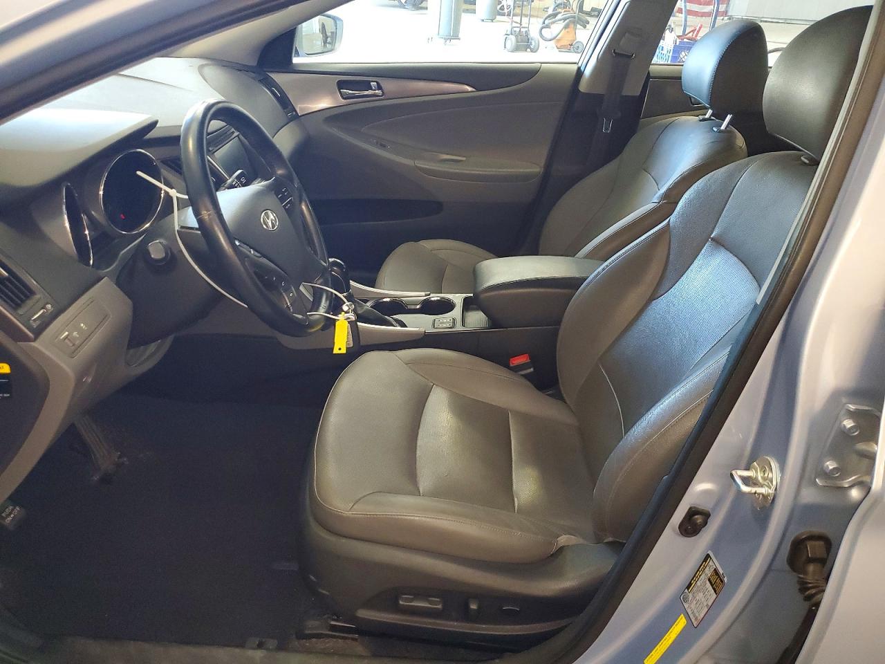 2014 Hyundai Sonata Hybrid Blue vin: KMHEC4A47EA111664