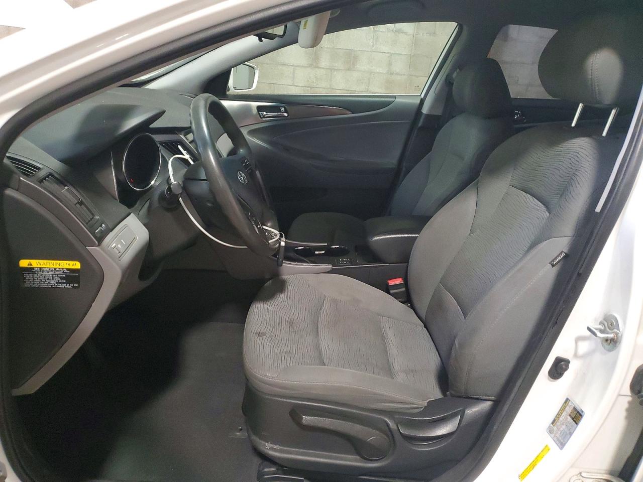 2014 Hyundai Sonata Hybrid White vin: KMHEC4A47EA115374