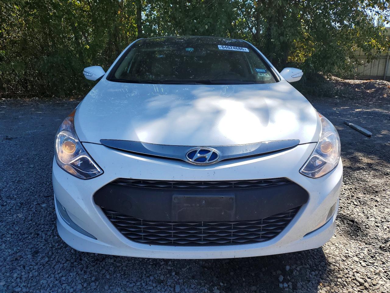 2015 Hyundai Sonata Hybrid Limited White vin: KMHEC4A47FA119961