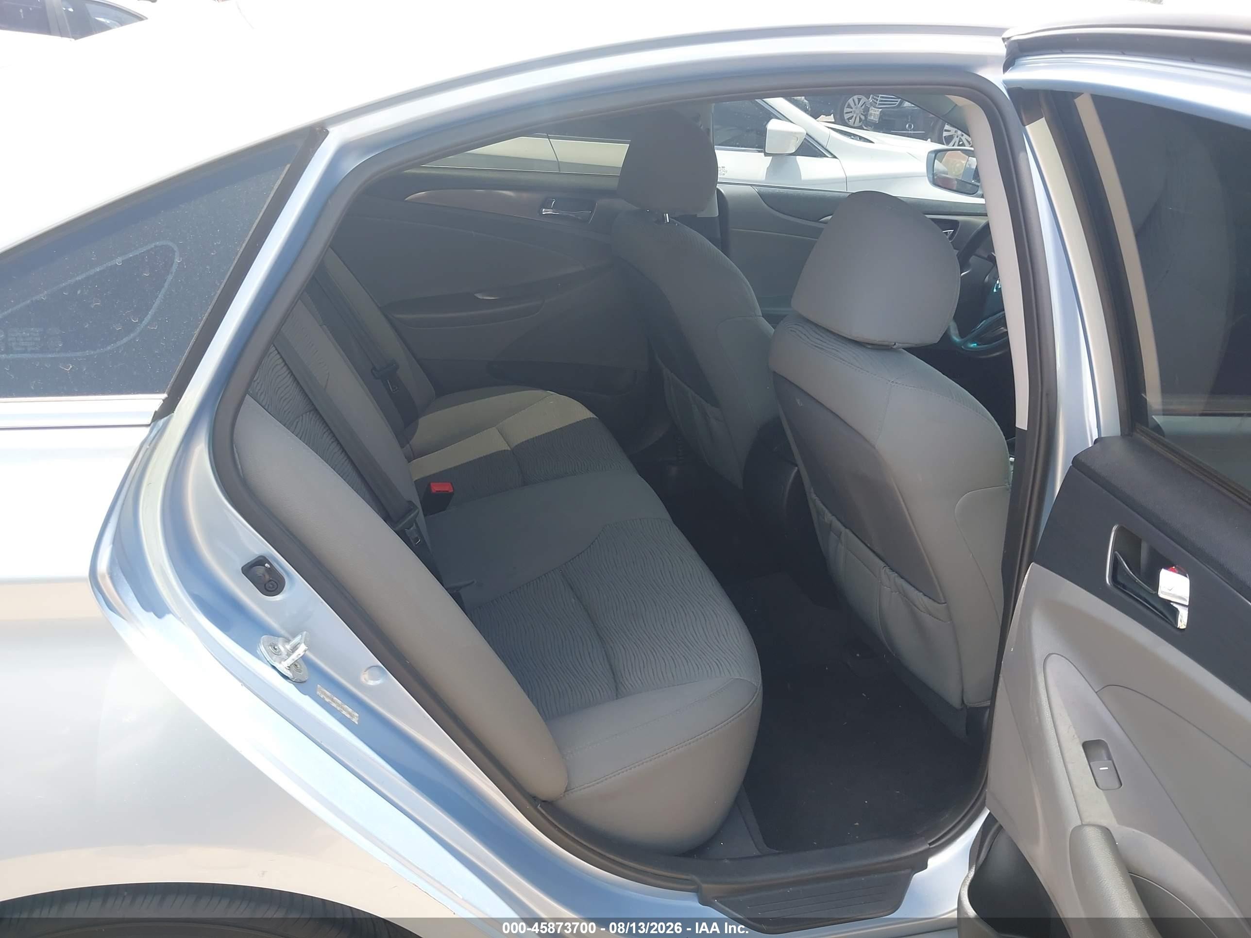 2015 Hyundai Sonata Hybrid   Синий vin: KMHEC4A47FA120964