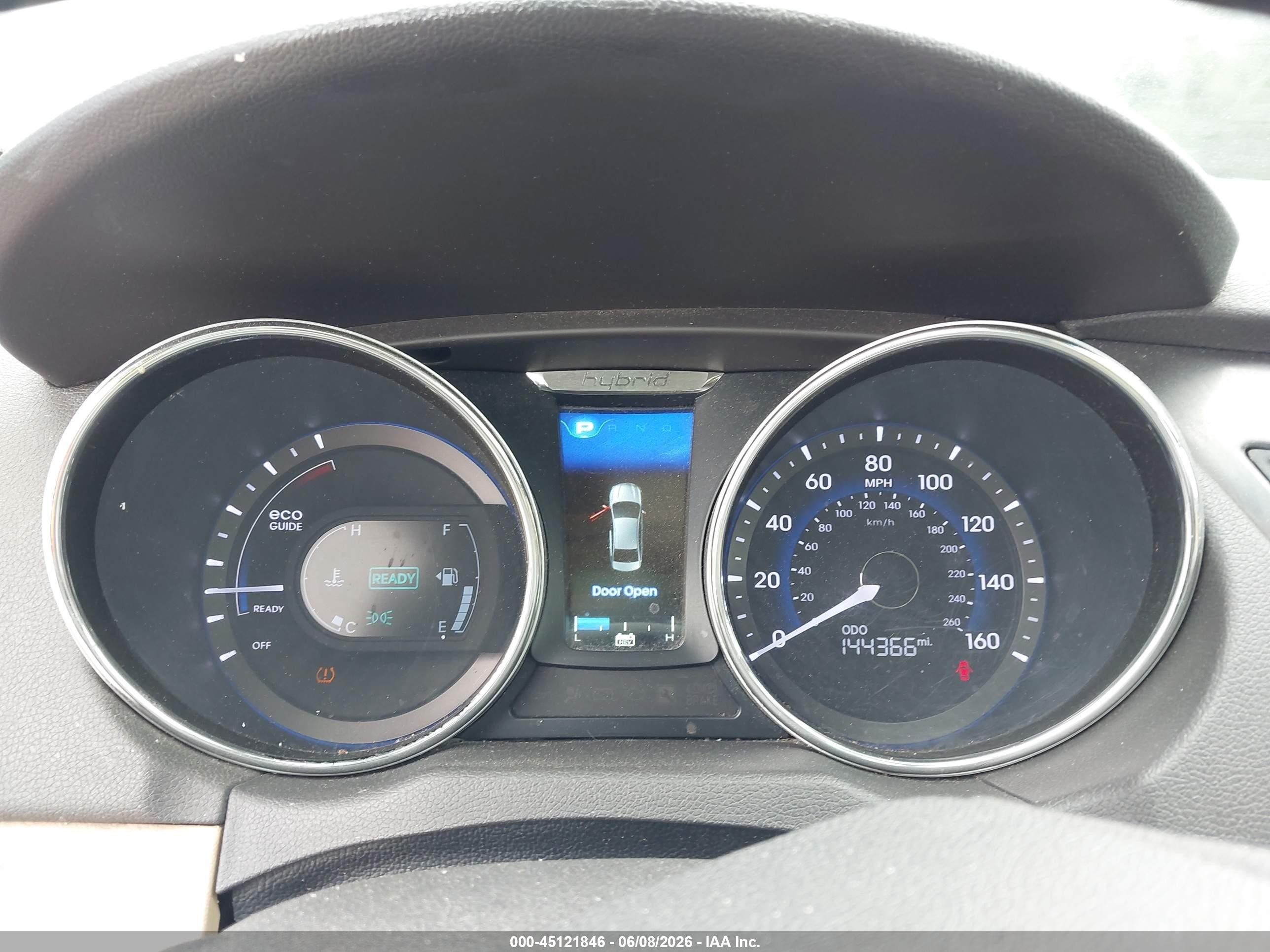 2015 Hyundai Sonata Hybrid Limited White vin: KMHEC4A47FA121967