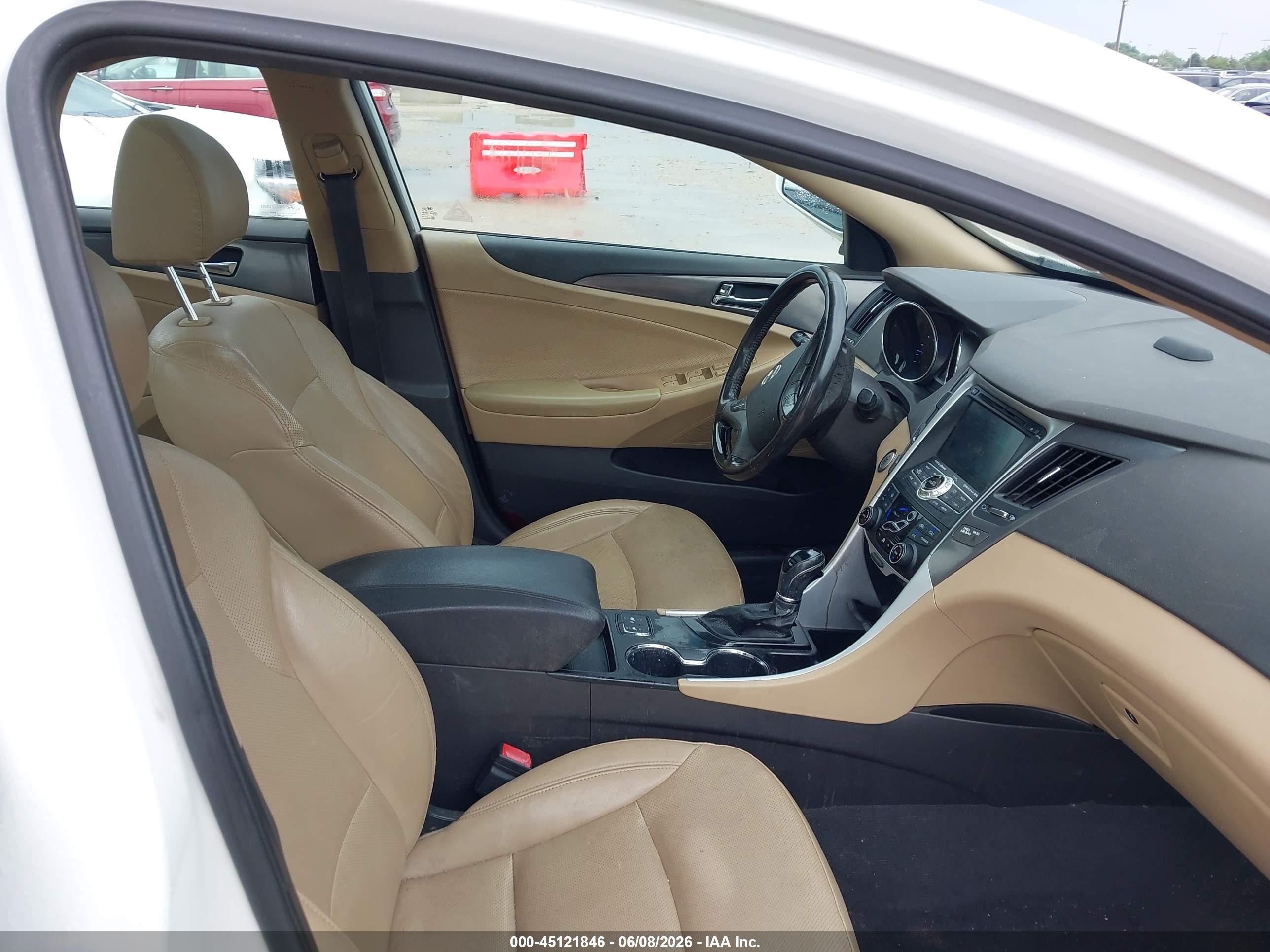 2015 Hyundai Sonata Hybrid Limited White vin: KMHEC4A47FA121967