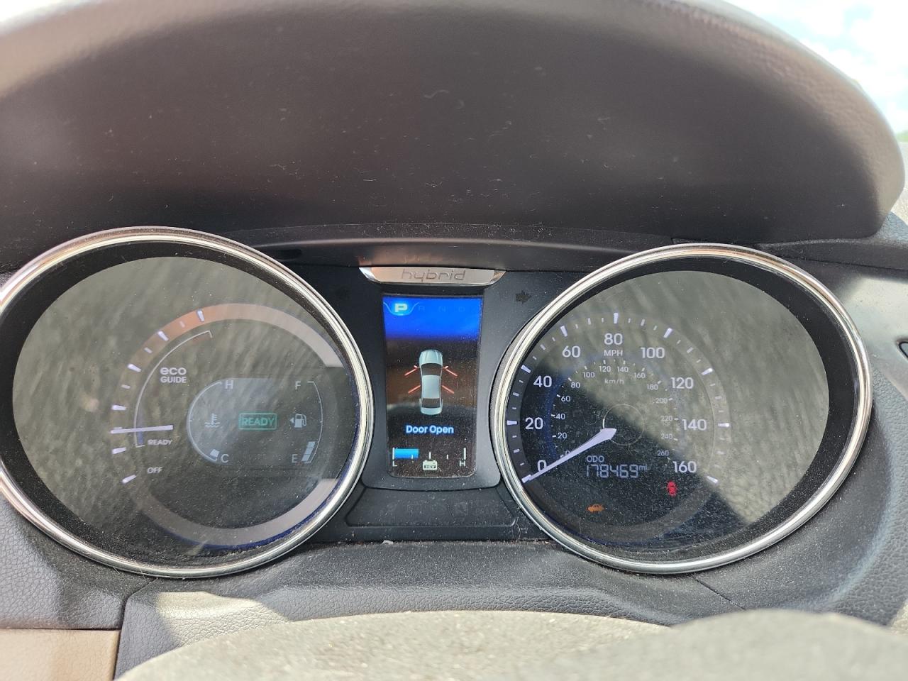 2015 Hyundai Sonata Hybrid Limited White vin: KMHEC4A47FA123394