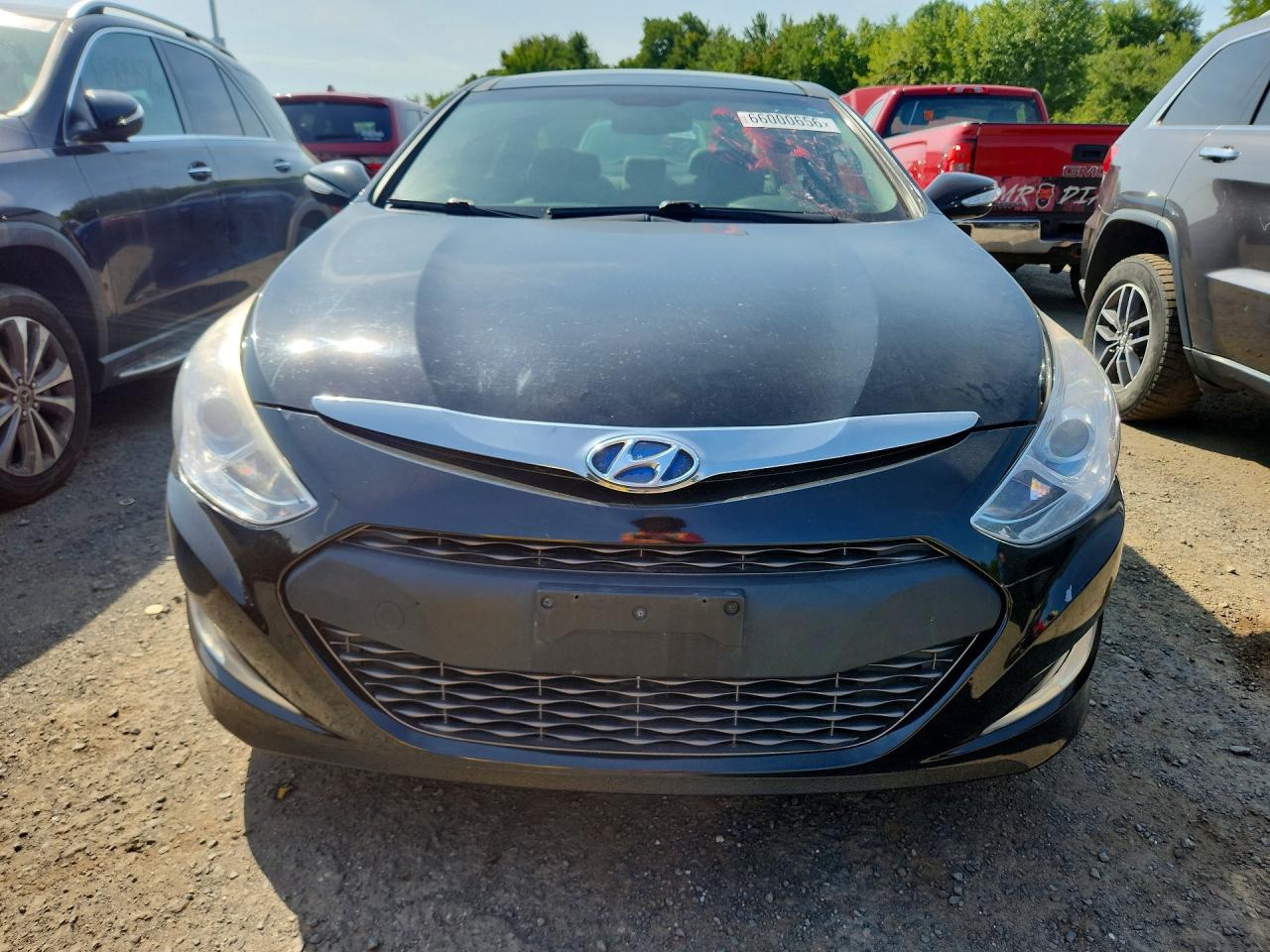 2015 Hyundai Sonata Hybrid Limited Black vin: KMHEC4A47FA127316