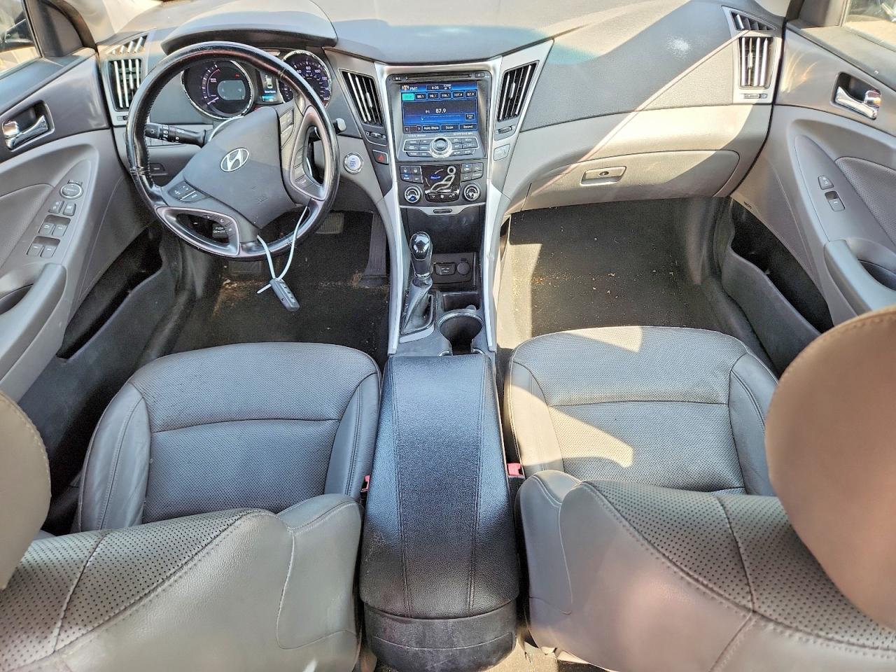 2015 Hyundai Sonata Hybrid Limited Black vin: KMHEC4A47FA127316