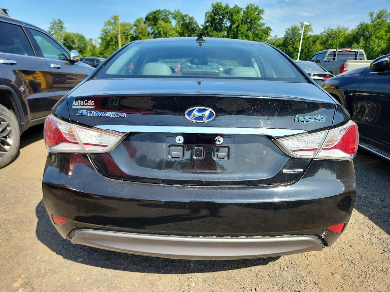 2015 Hyundai Sonata Hybrid Limited Black vin: KMHEC4A47FA127316