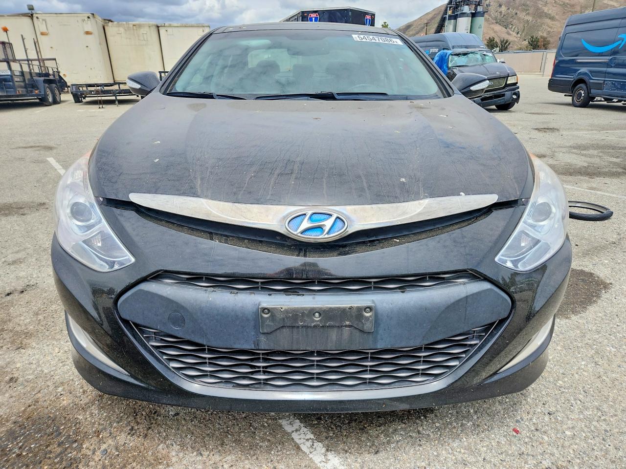 2015 Hyundai Sonata Hybrid Limited Black vin: KMHEC4A47FA136436