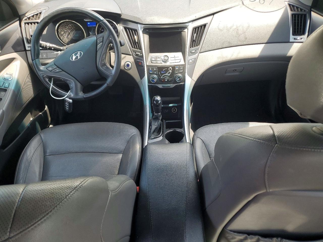 2011 Hyundai Sonata Hybrid Premium White vin: KMHEC4A48BA007762