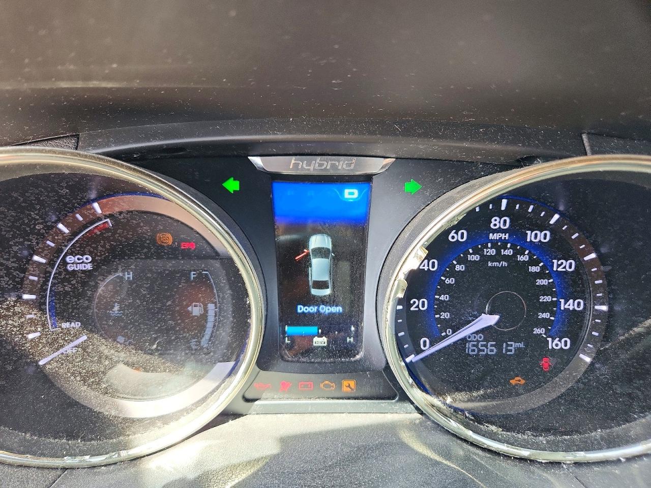 2011 Hyundai Sonata Hybrid Black vin: KMHEC4A48BA011035