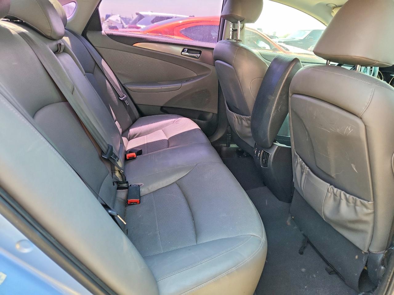 2011 Hyundai Sonata Hybrid Blue vin: KMHEC4A48BA016929