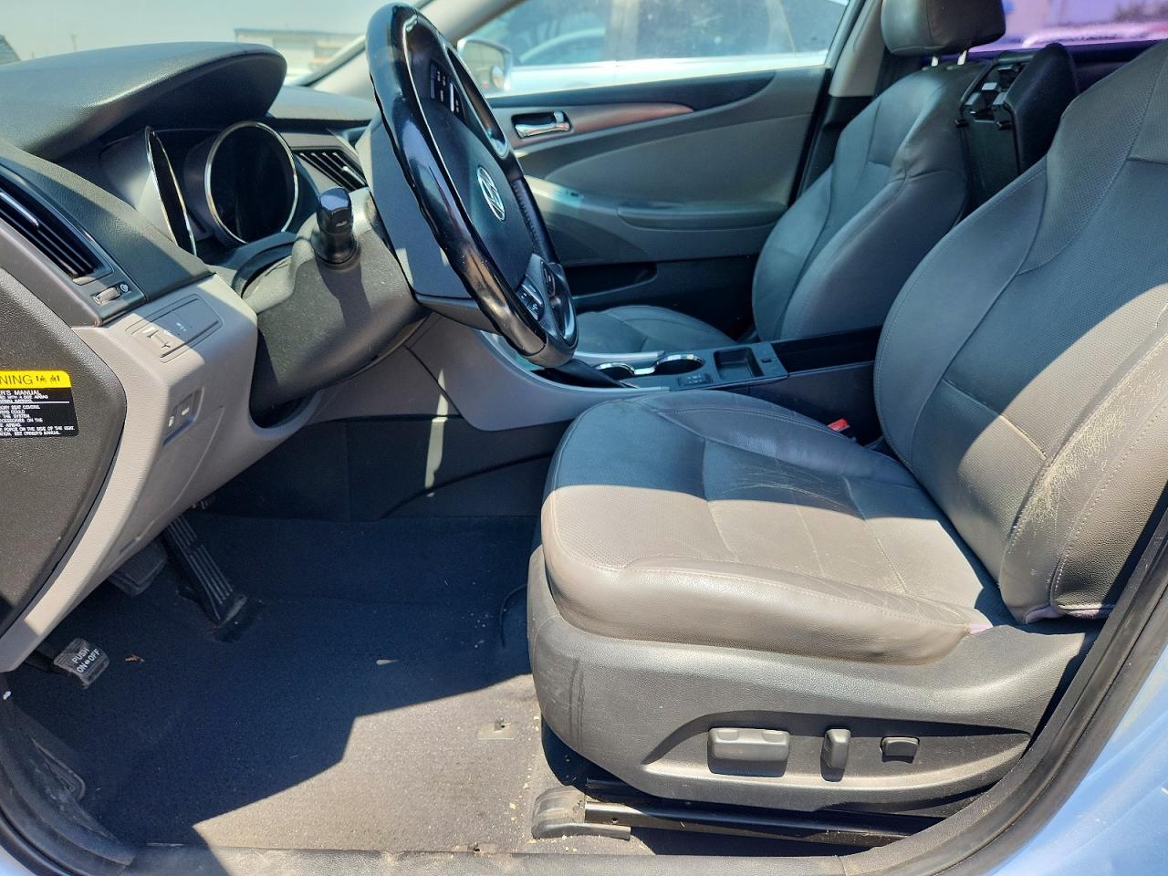 2011 Hyundai Sonata Hybrid Blue vin: KMHEC4A48BA016929