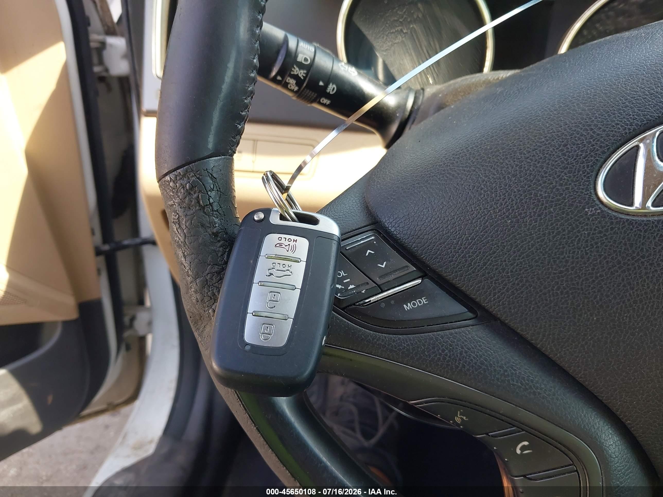 2012 Hyundai Sonata Hybrid   White vin: KMHEC4A48CA023137