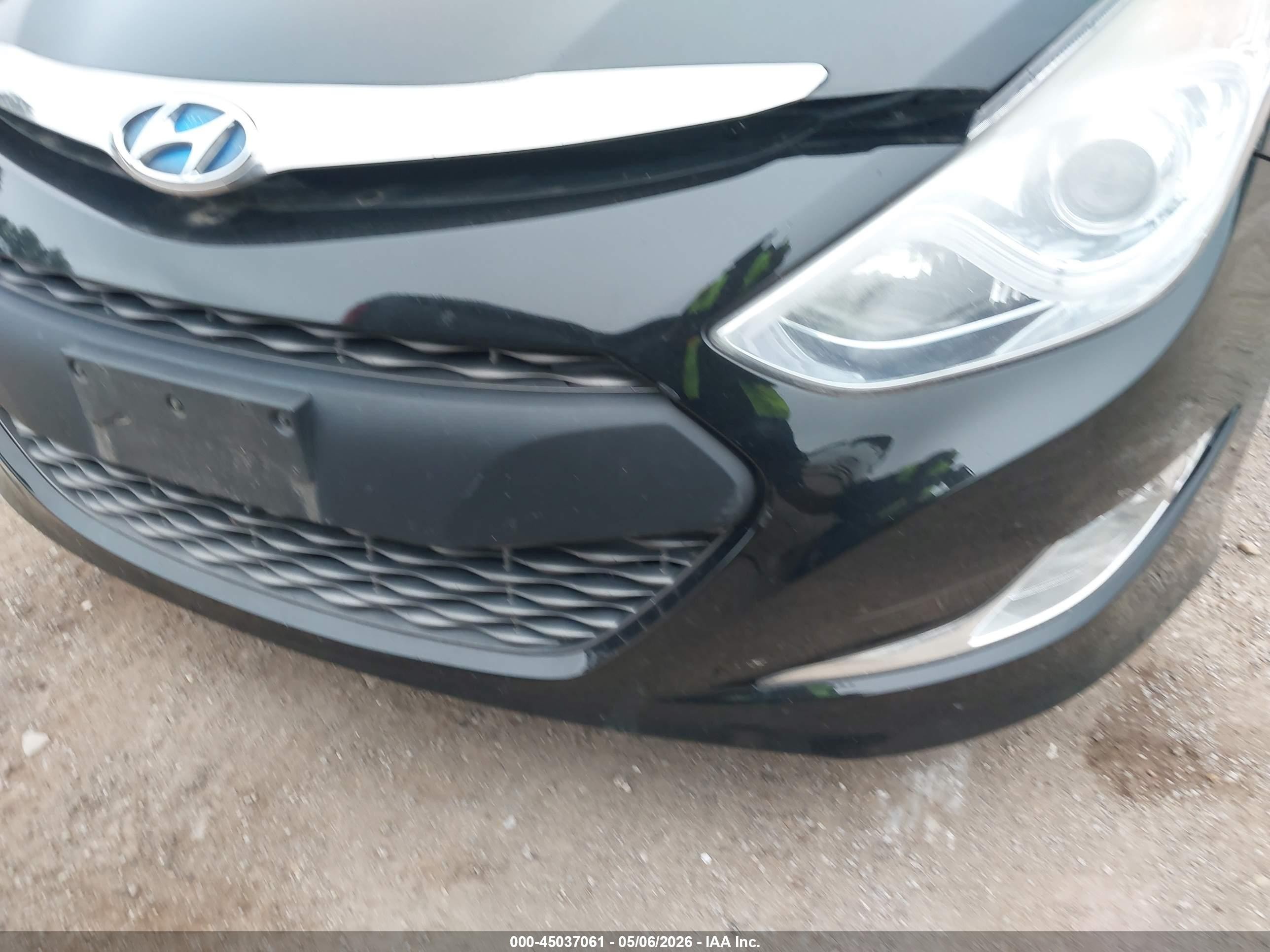 2012 Hyundai Sonata Hybrid   Черный vin: KMHEC4A48CA023297