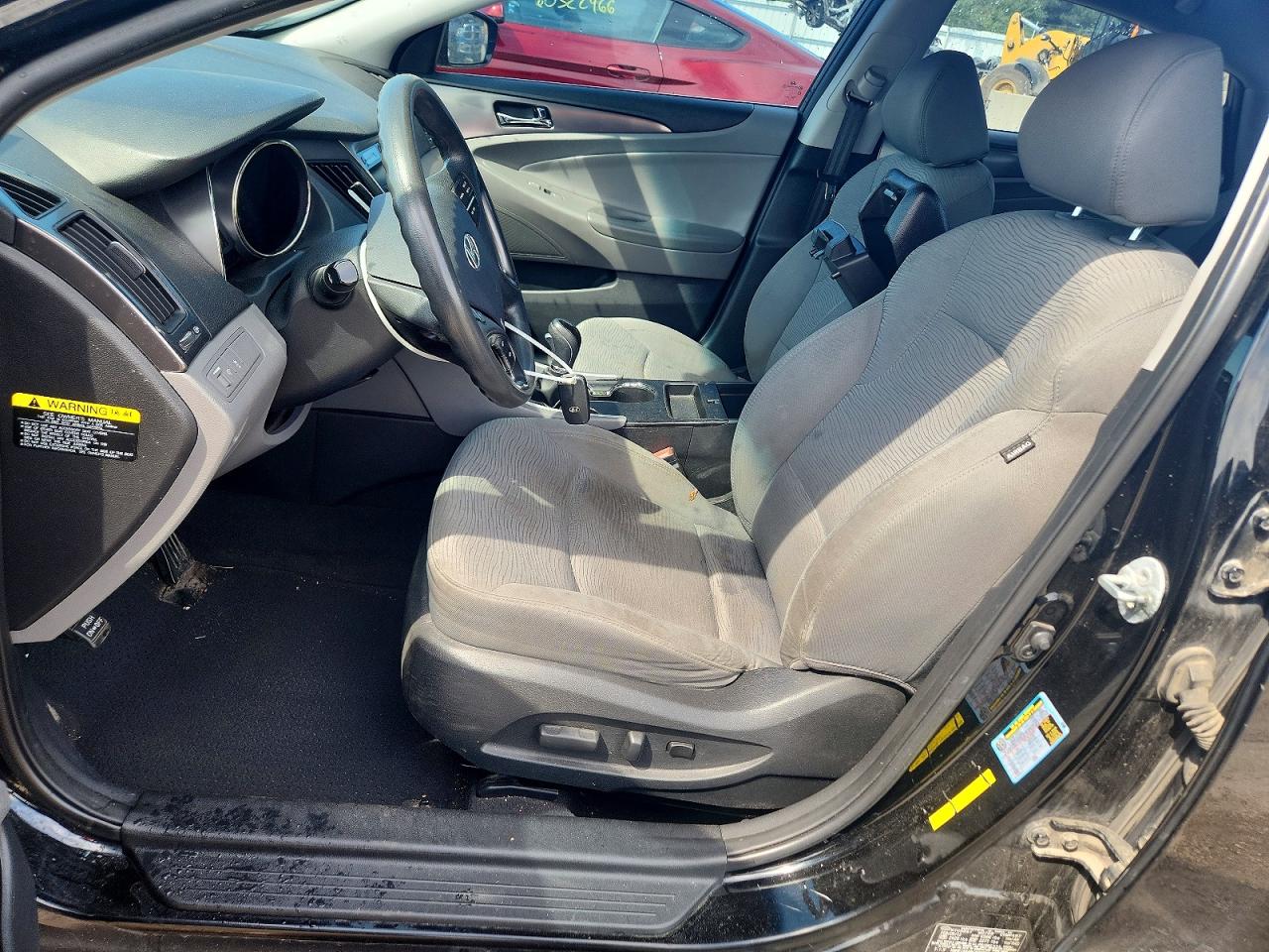 2012 Hyundai Sonata Hybrid Black vin: KMHEC4A48CA028824