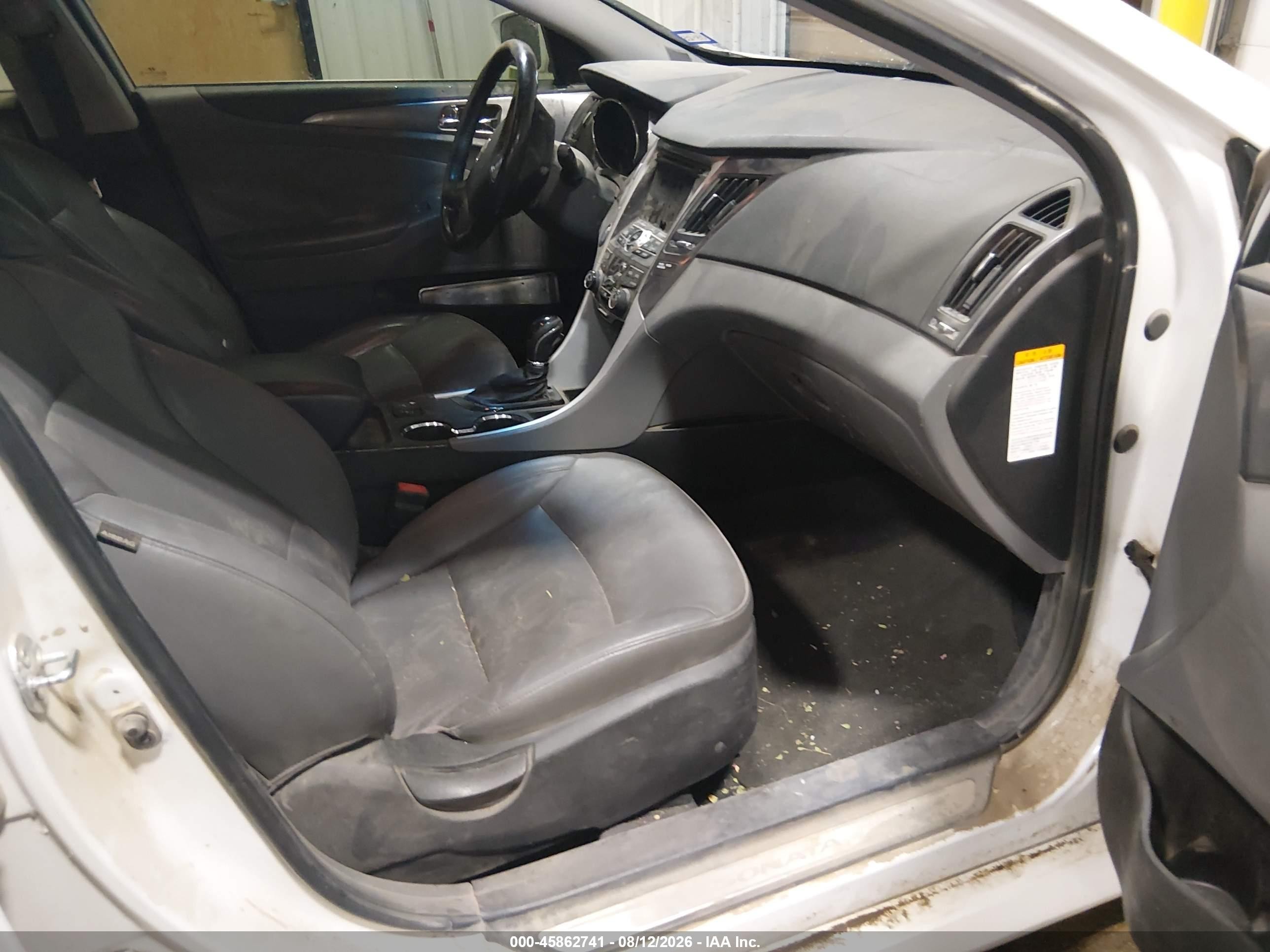 2013 Hyundai Sonata Hybrid Limited White vin: KMHEC4A48DA088569