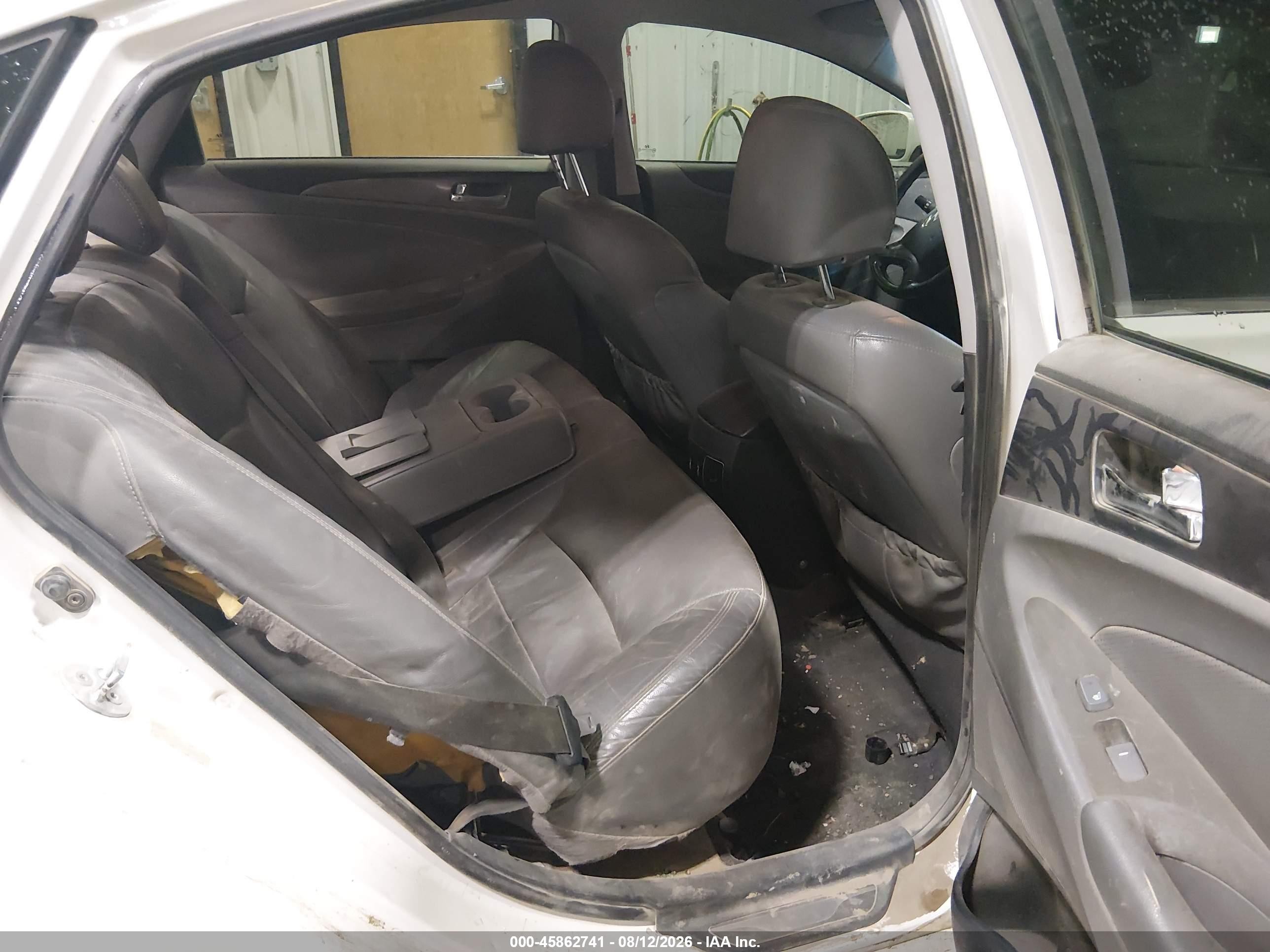 2013 Hyundai Sonata Hybrid Limited White vin: KMHEC4A48DA088569