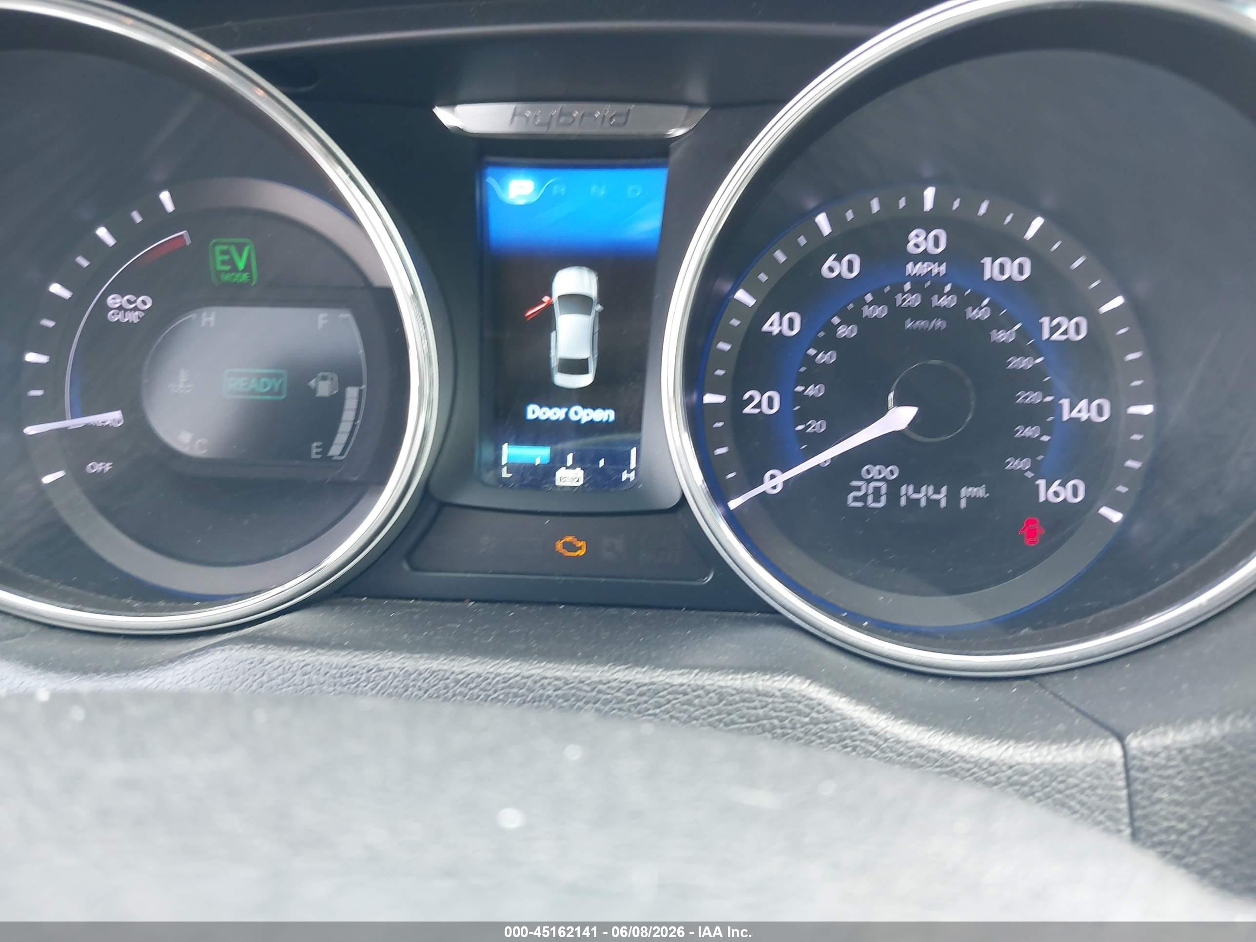2013 Hyundai Sonata Hybrid Limited Silver vin: KMHEC4A48DA096218