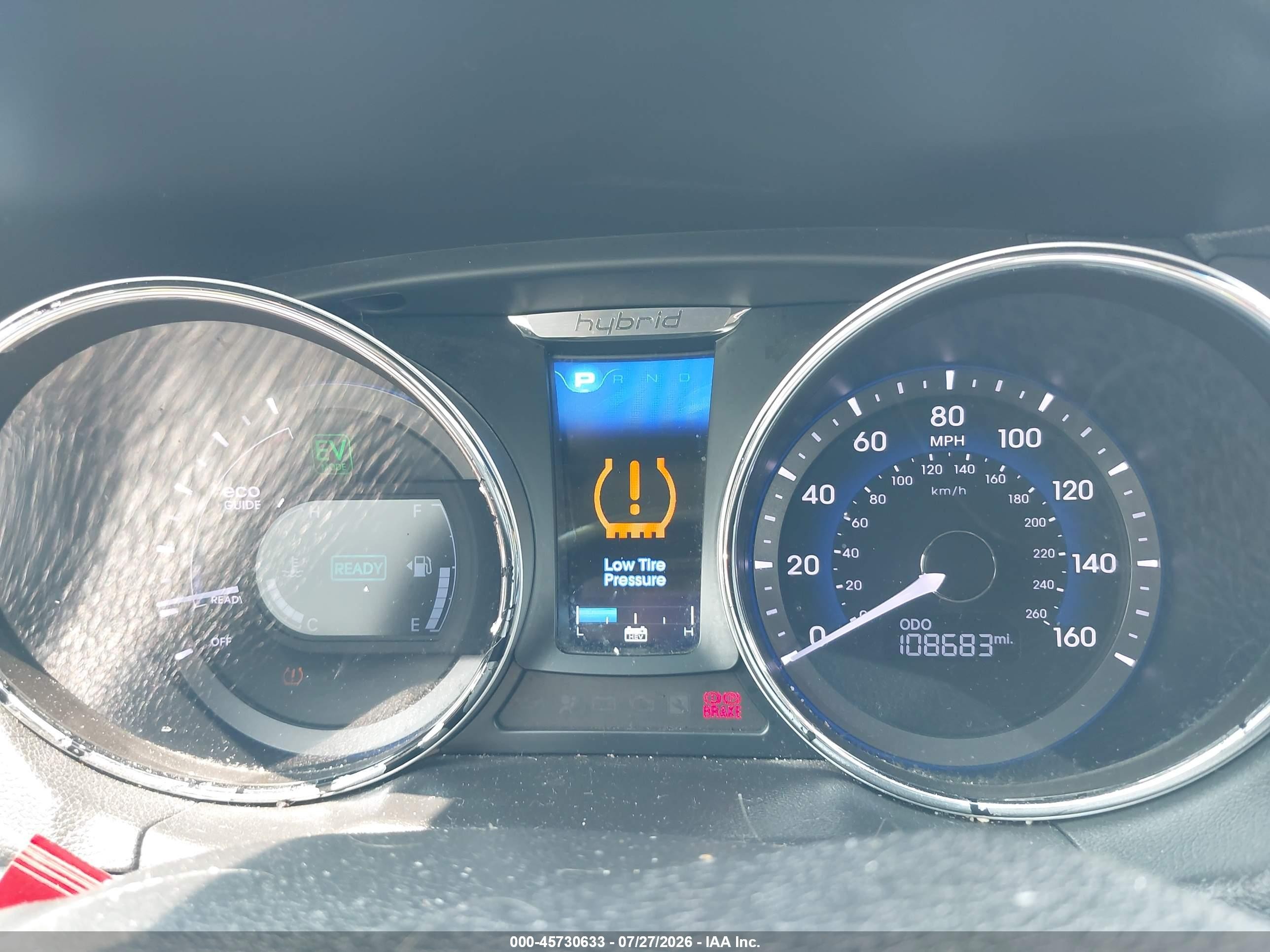 2013 Hyundai Sonata Hybrid Limited Черный vin: KMHEC4A48DA098129