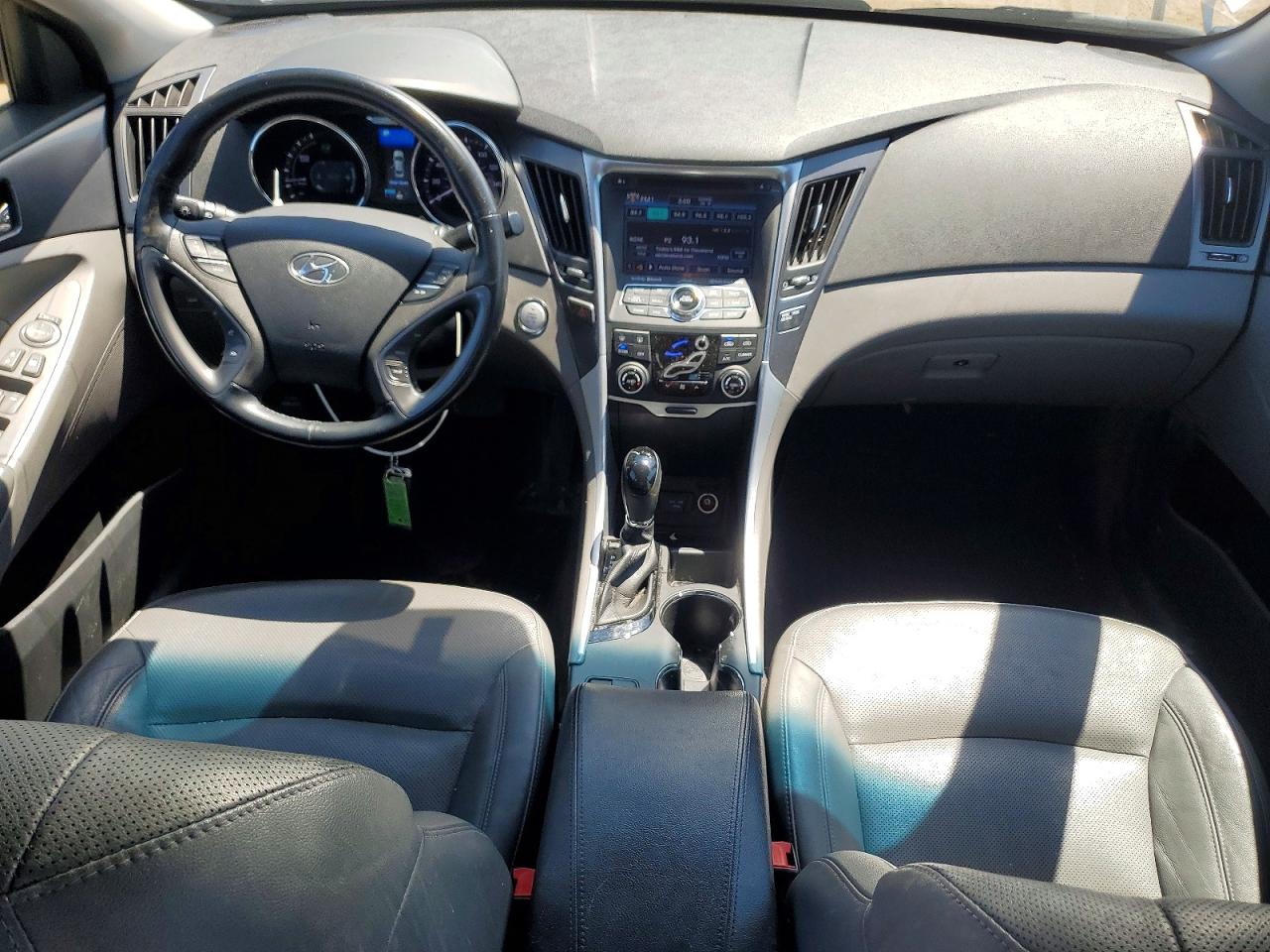 2013 Hyundai Sonata Hybrid Silver vin: KMHEC4A48DA098258