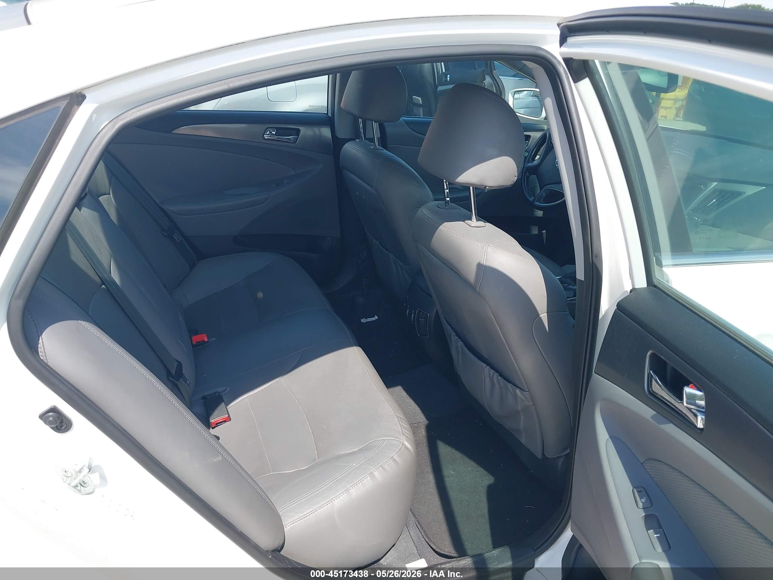 2013 Hyundai Sonata Hybrid Limited White vin: KMHEC4A48DA098759
