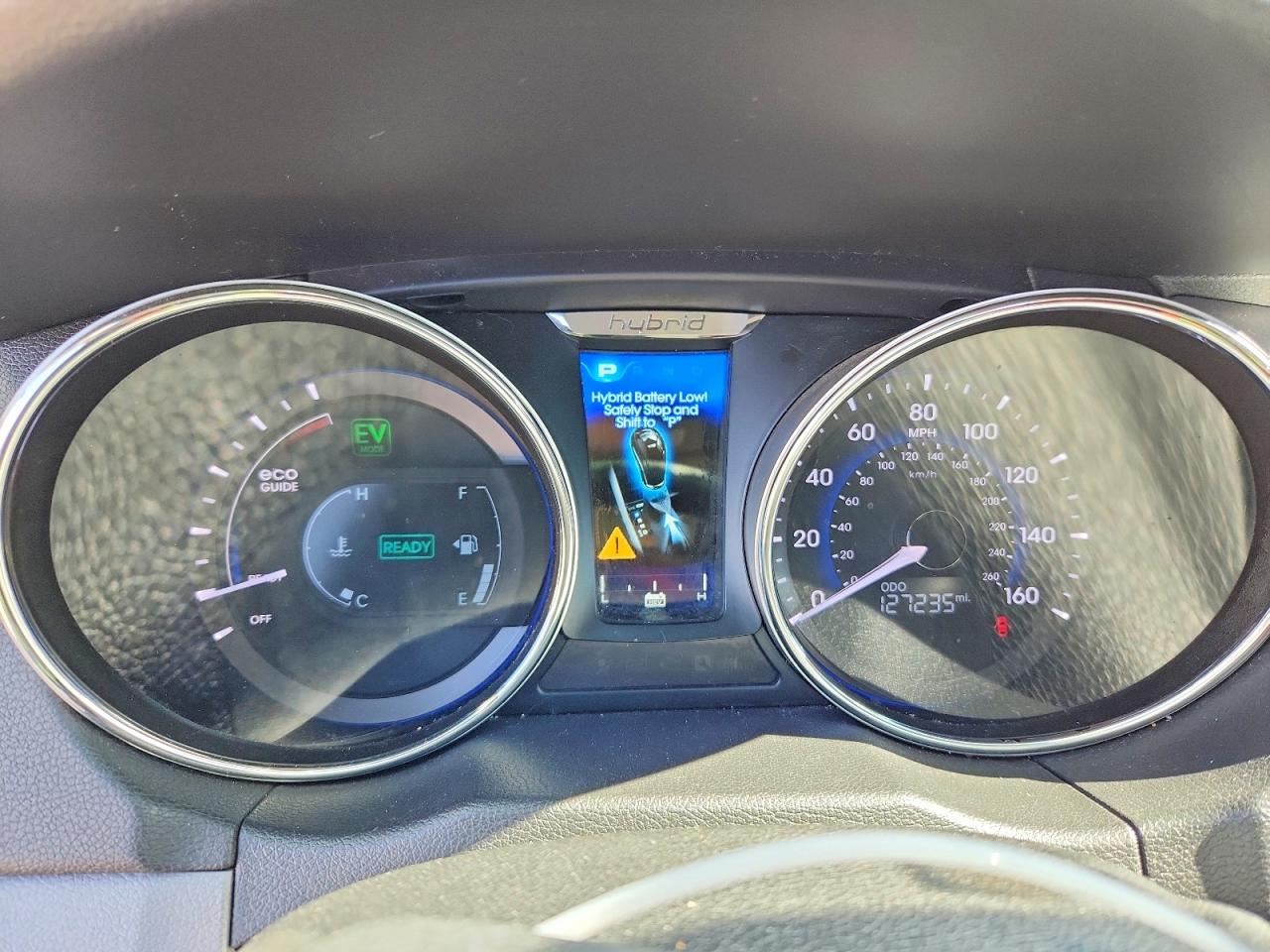 2013 Hyundai Sonata Hybrid Silver vin: KMHEC4A48DA099264