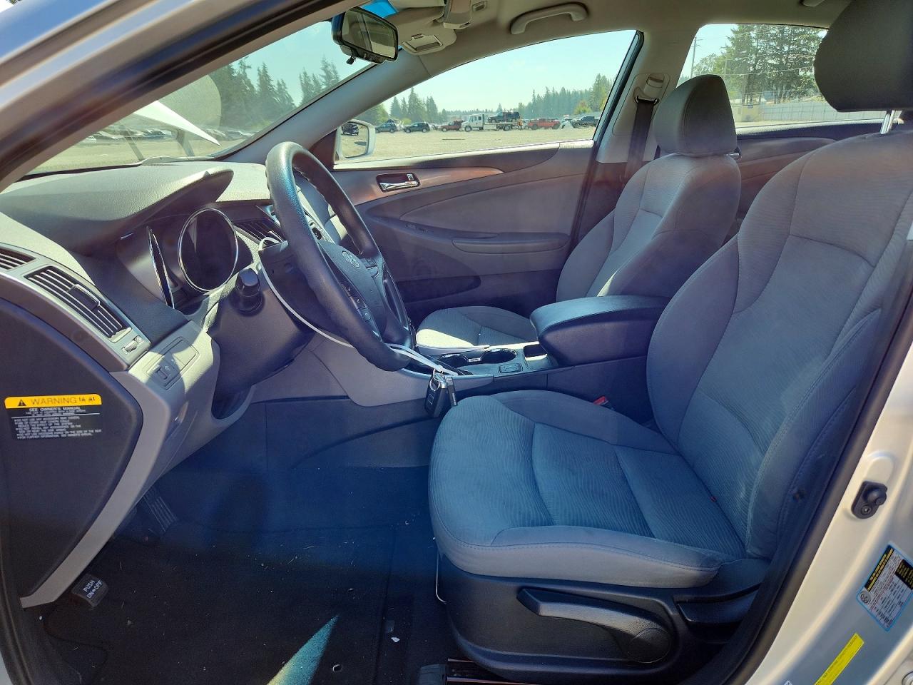 2013 Hyundai Sonata Hybrid Silver vin: KMHEC4A48DA099264