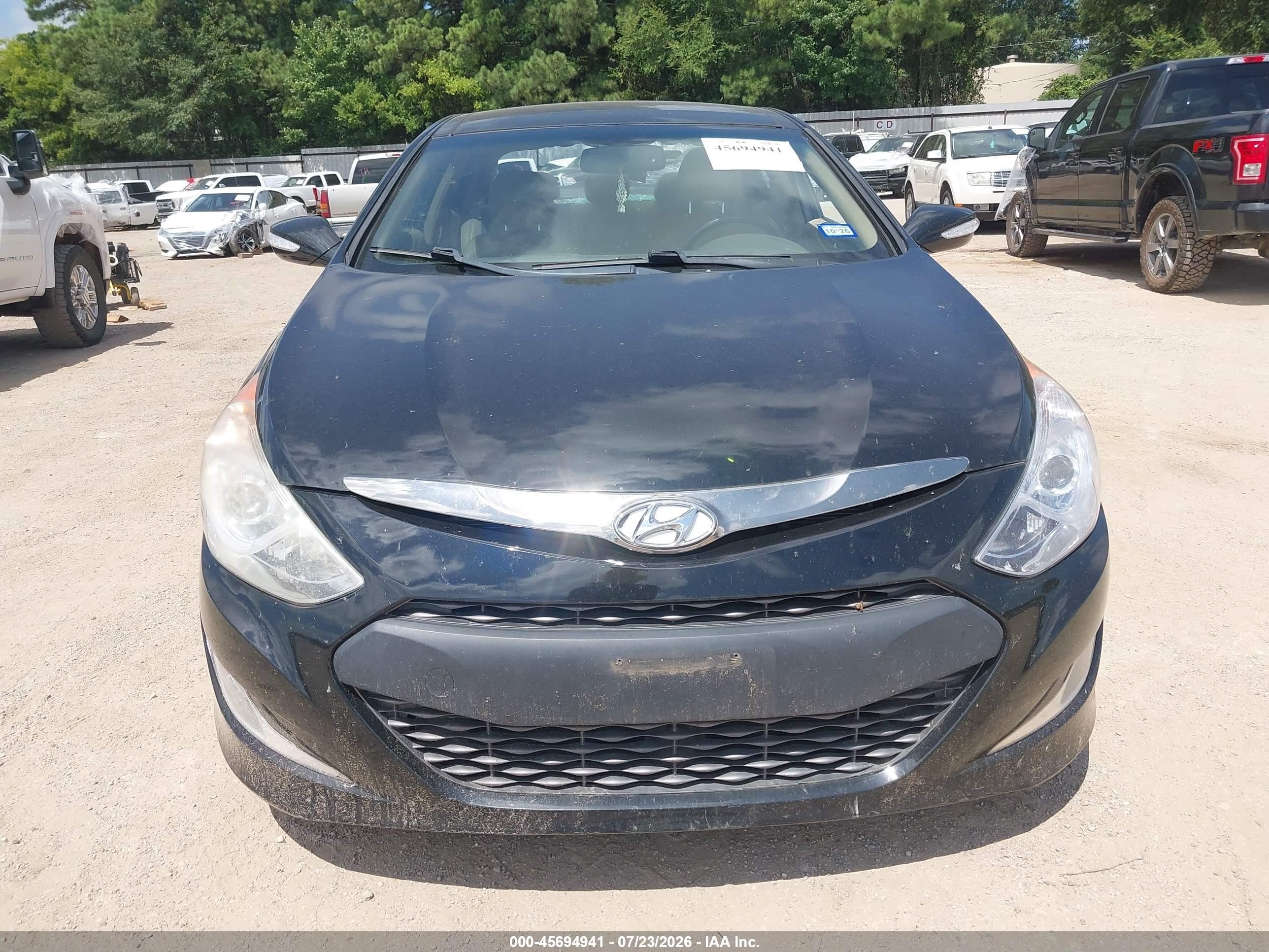 2014 Hyundai Sonata Hybrid Limited Black vin: KMHEC4A48EA103640