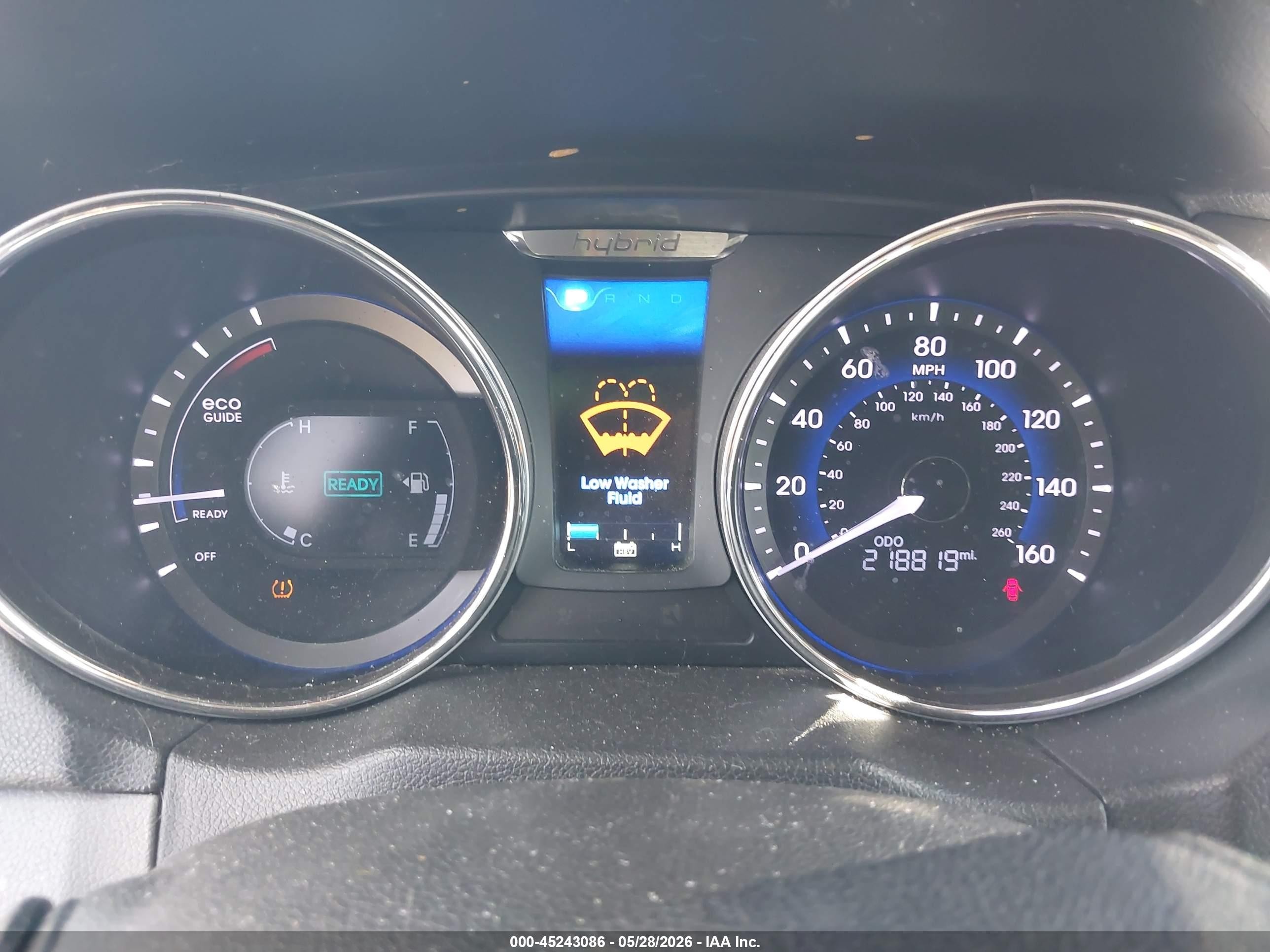 2014 Hyundai Sonata Hybrid Limited Silver vin: KMHEC4A48EA107056