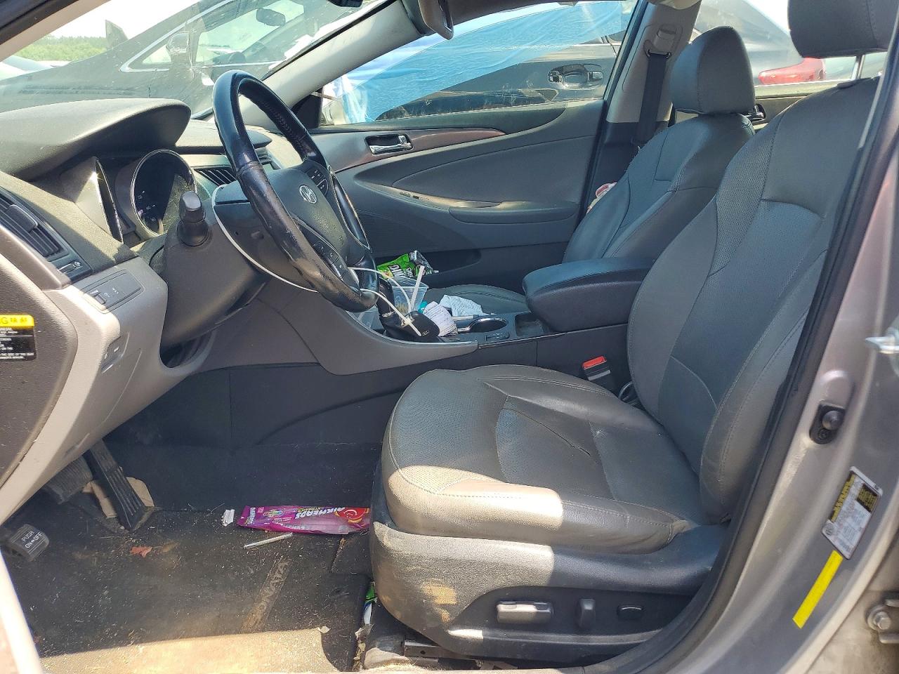 2015 Hyundai Sonata Hybrid Limited Gray vin: KMHEC4A48FA119838