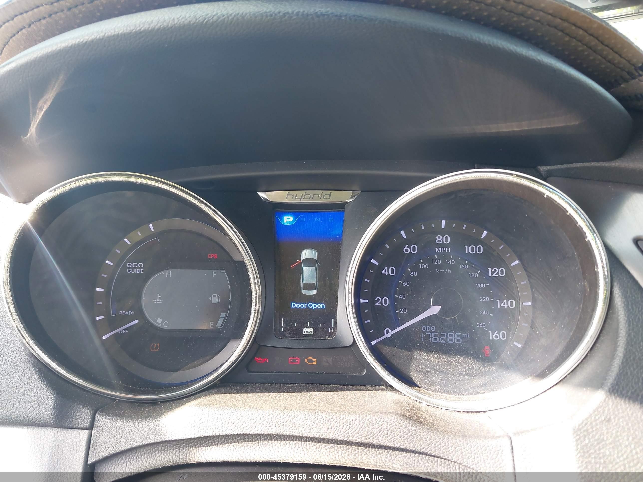 2015 Hyundai Sonata Hybrid Limited White vin: KMHEC4A48FA122738