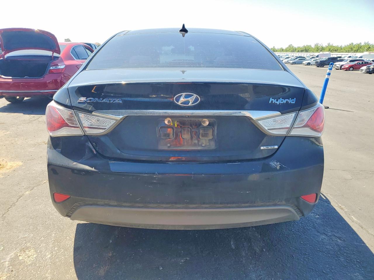2015 Hyundai Sonata Hybrid Limited Black vin: KMHEC4A48FA135571