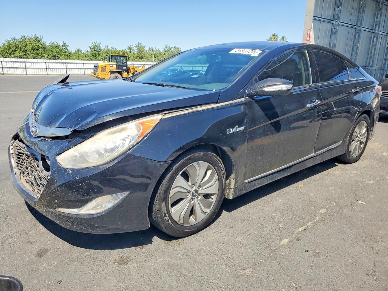 2015 Hyundai Sonata Hybrid Limited Black vin: KMHEC4A48FA135571