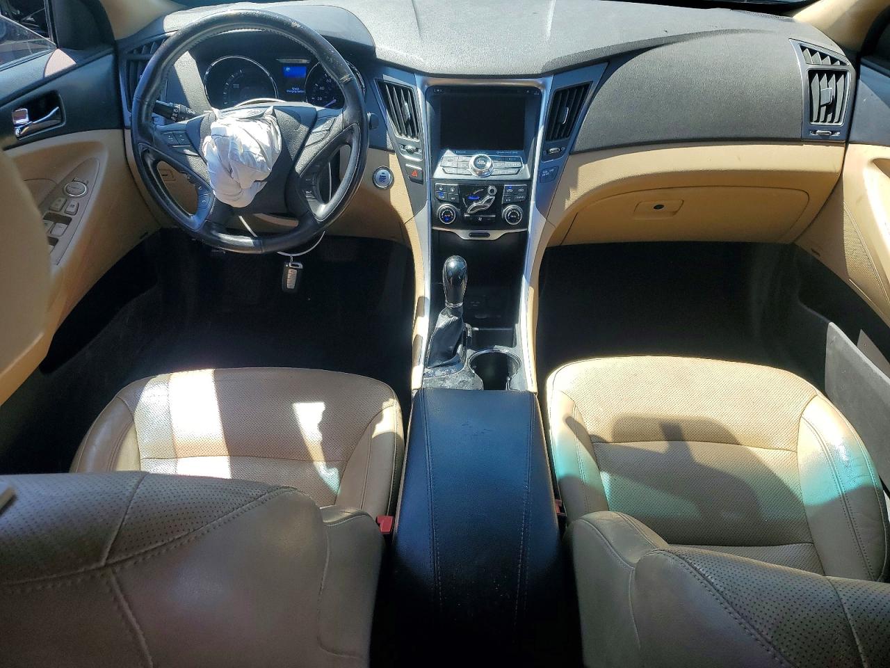 2015 Hyundai Sonata Hybrid Limited Black vin: KMHEC4A48FA135571