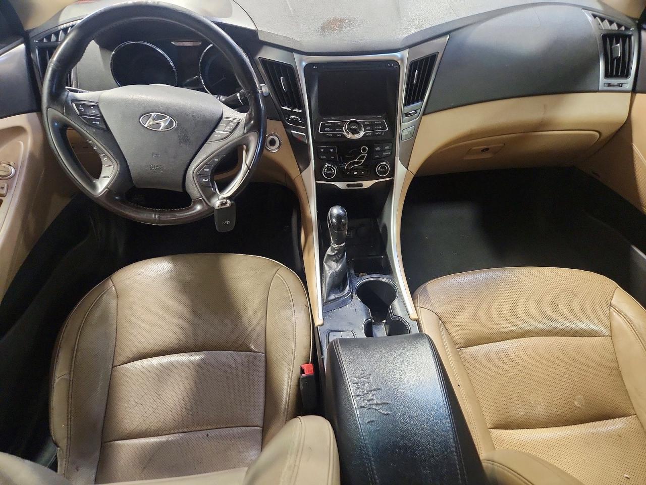 2015 Hyundai Sonata Hybrid Limited Red vin: KMHEC4A48FA135666