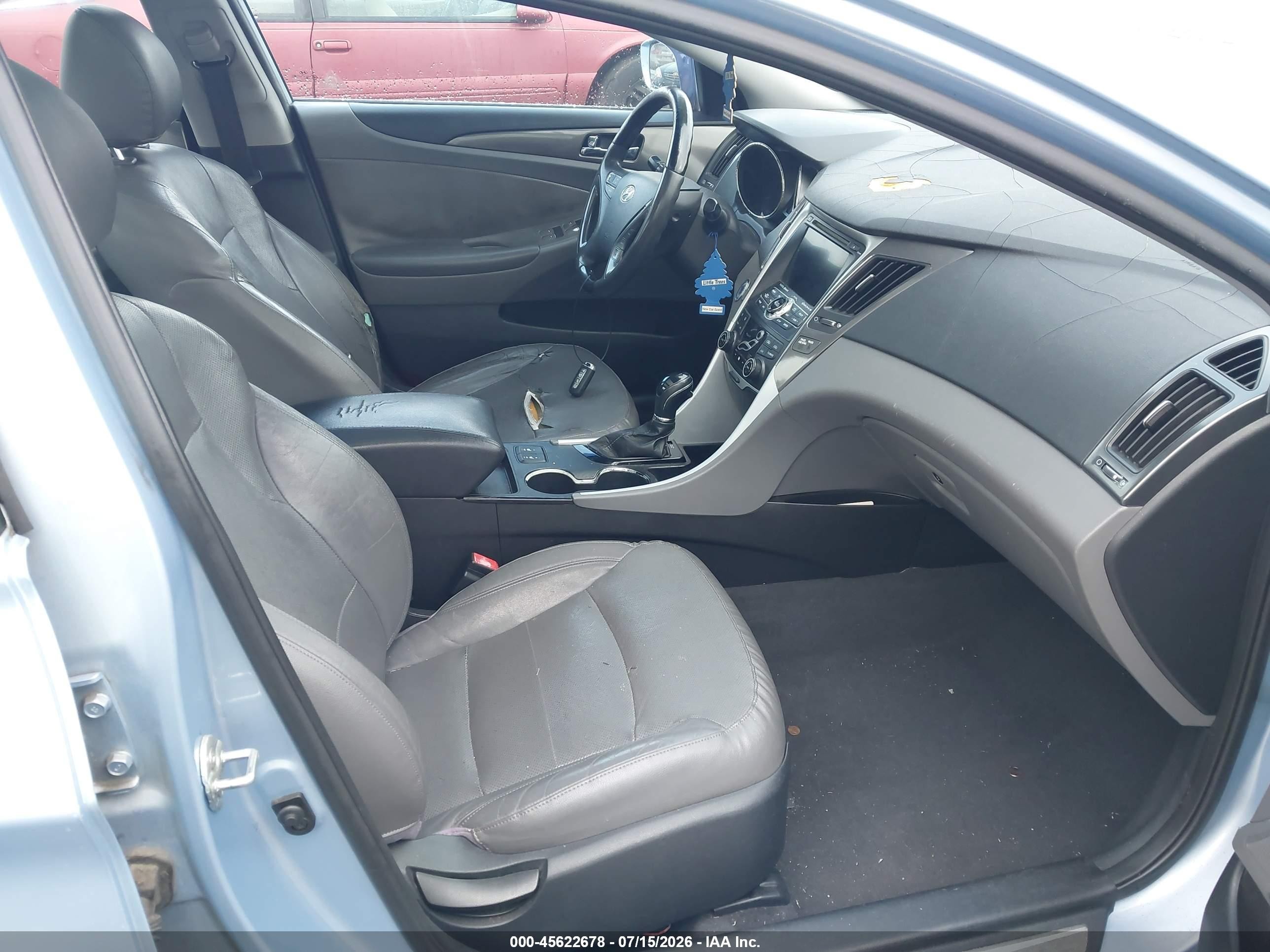 2012 Hyundai Sonata Hybrid Teal vin: KMHEC4A49CA026323