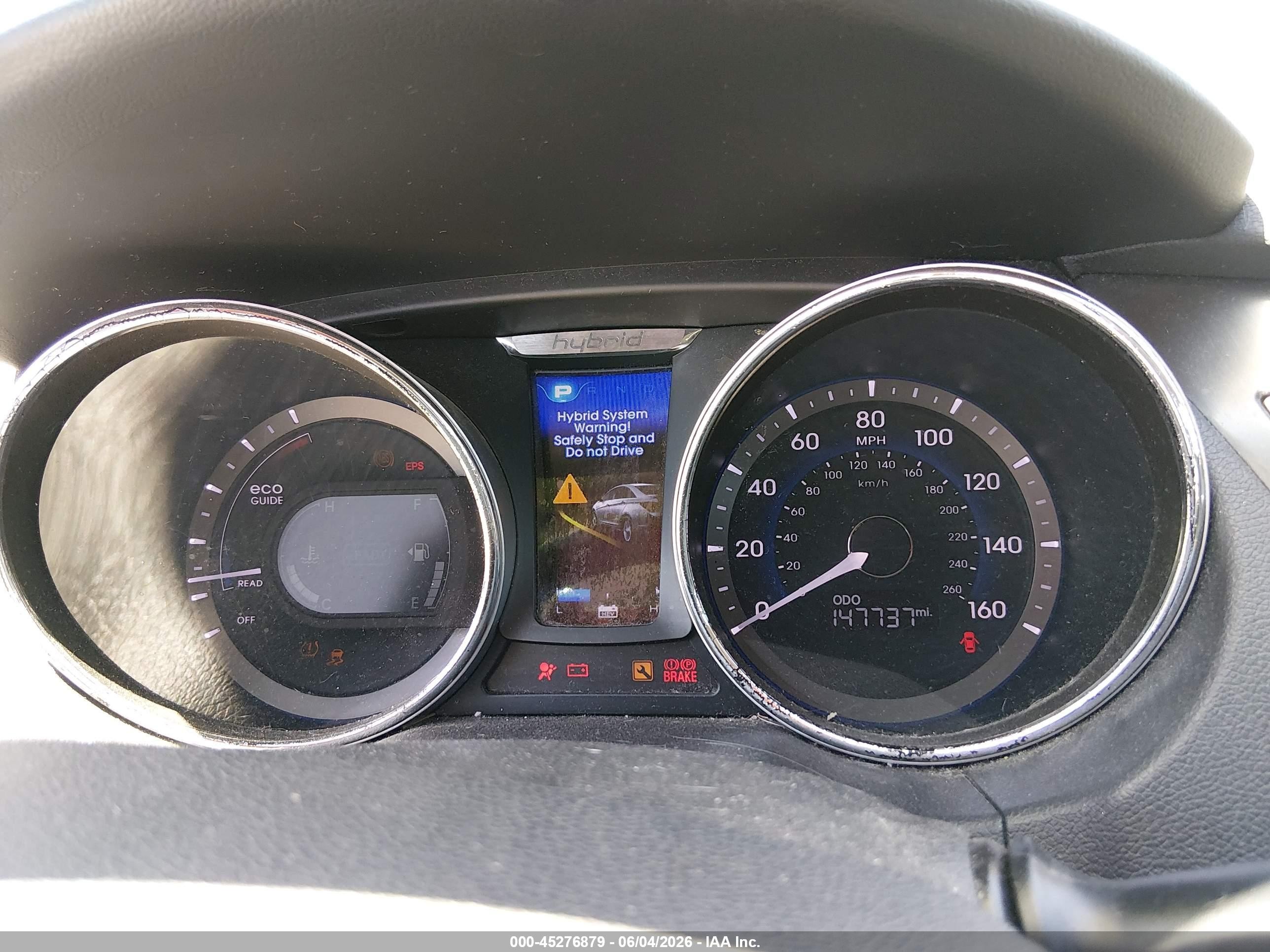2012 Hyundai Sonata Hybrid   Silver vin: KMHEC4A49CA031506