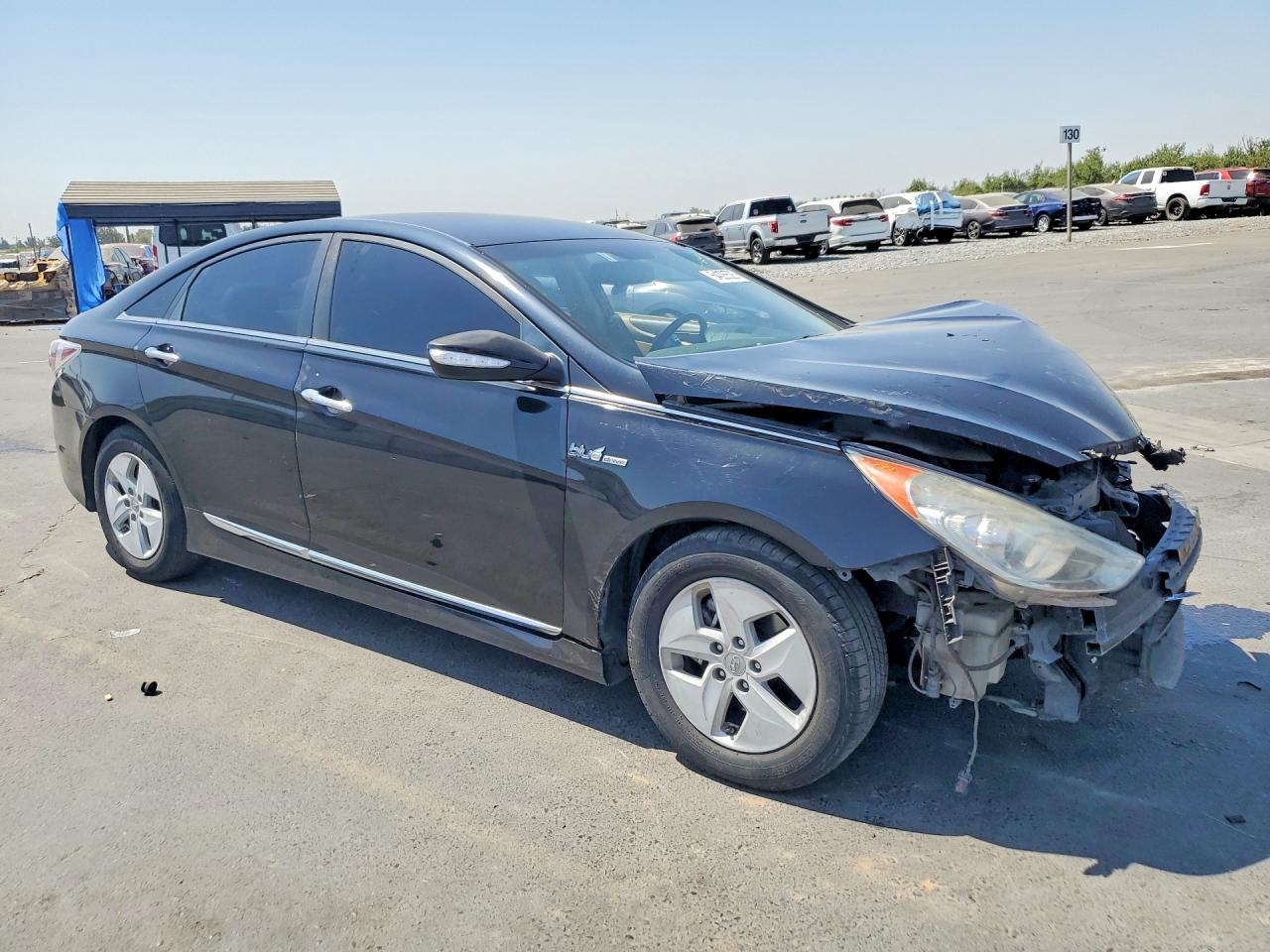 2012 Hyundai Sonata Hybrid Угольный vin: KMHEC4A49CA034552
