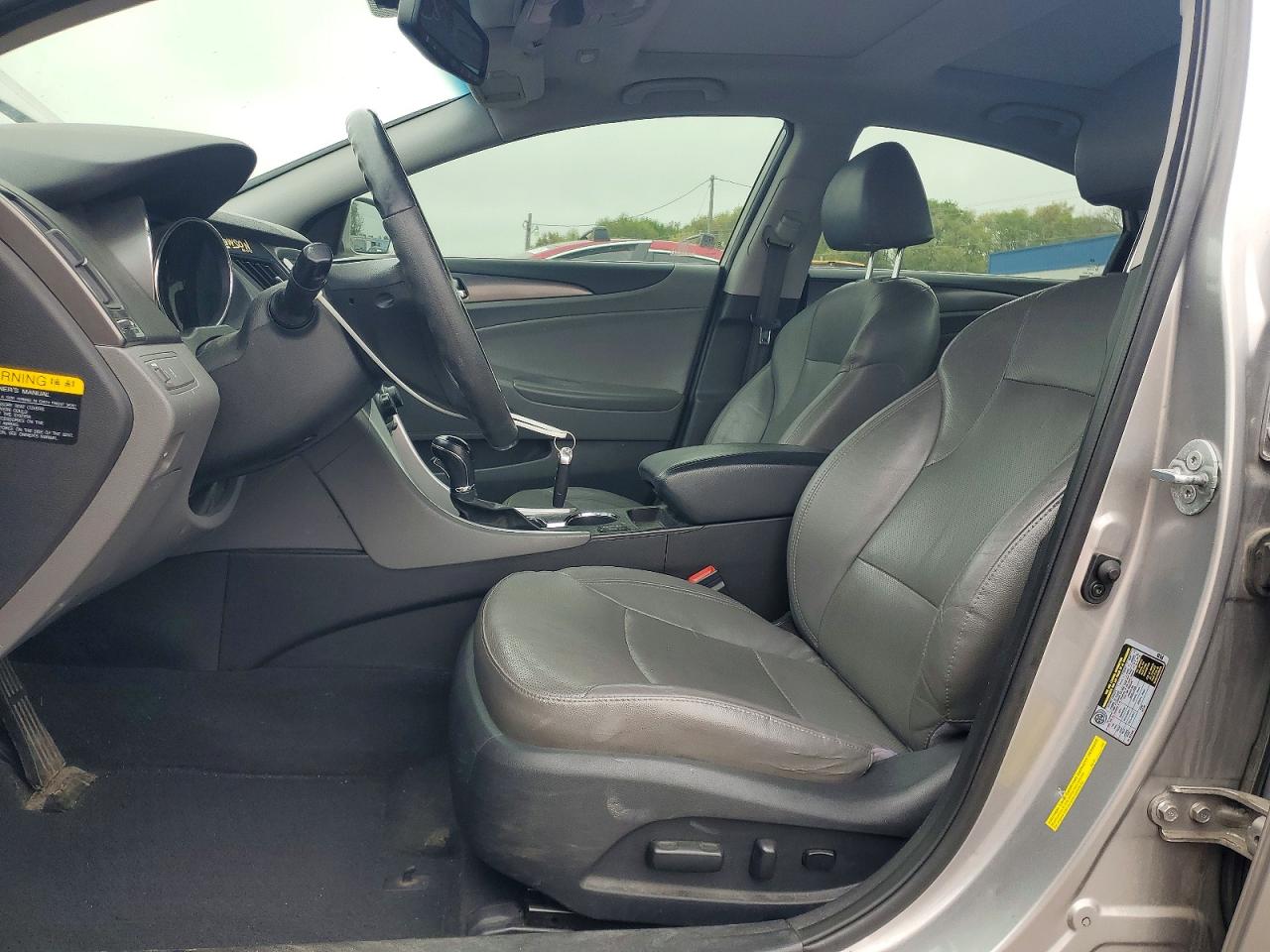 2012 Hyundai Sonata Hybrid Silver vin: KMHEC4A49CA046961