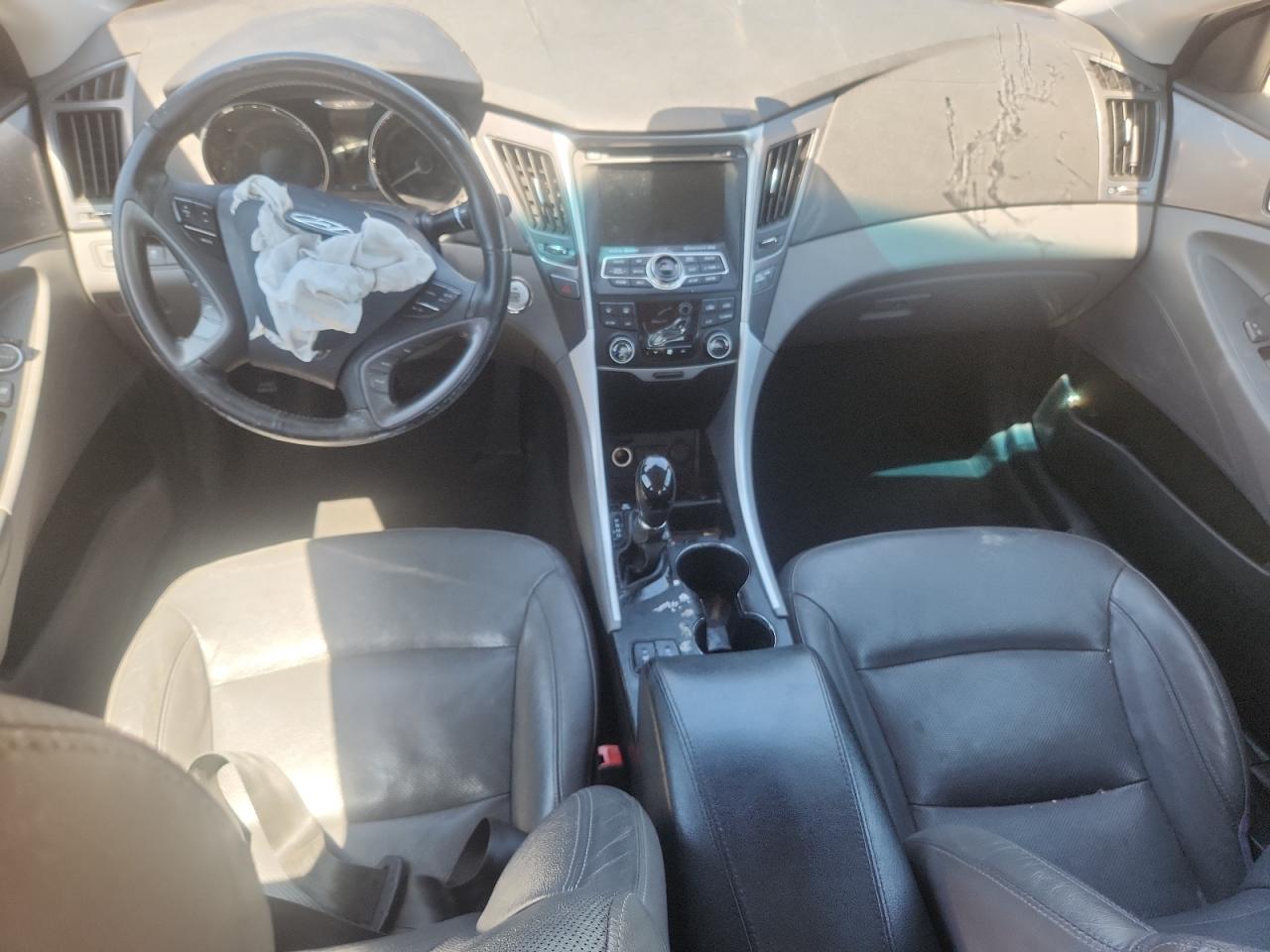 2013 Hyundai Sonata Hybrid Black vin: KMHEC4A49DA074597