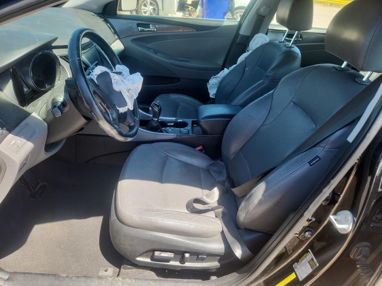 2013 Hyundai Sonata Hybrid Black vin: KMHEC4A49DA074597