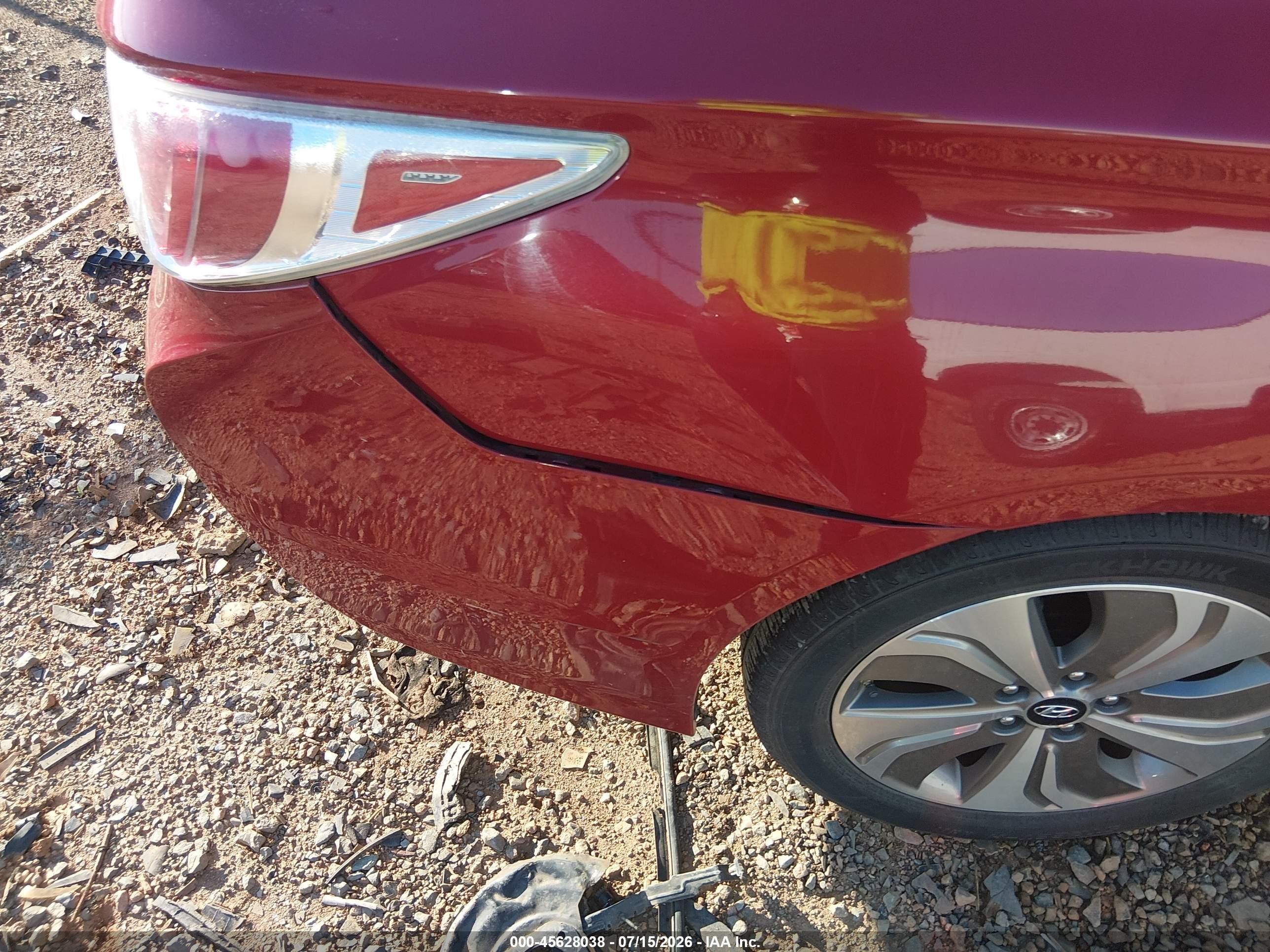 2013 Hyundai Sonata Hybrid Limited Red vin: KMHEC4A49DA080612